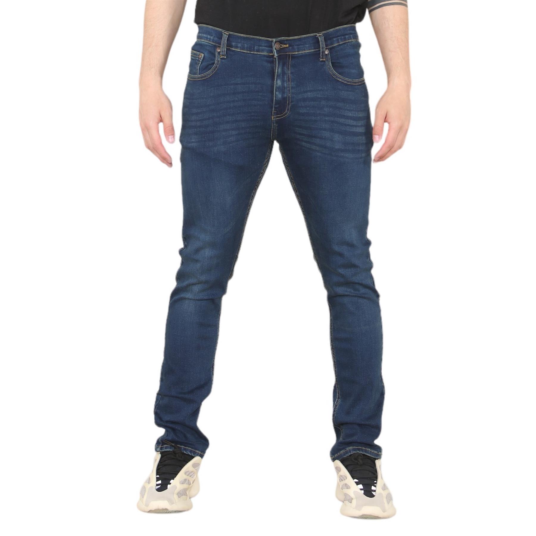 MYT Mens Skinny Fit Jeans Soft Stretch Casual Work Denim Pants Trousers
