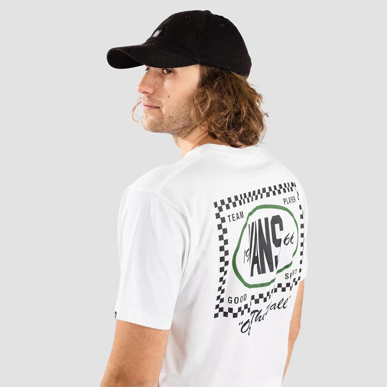 T-shirt da uomo Vans vestibilità classica collo a equipaggio stampa grafica 100% cotone top - Foto 61 di 65