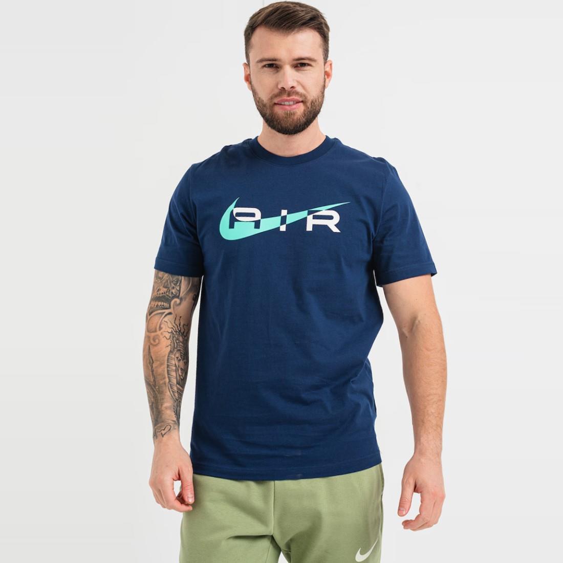 T-shirt grafica Nike Air da uomo club abbigliamento sportivo swoosh logo - Foto 9 di 12