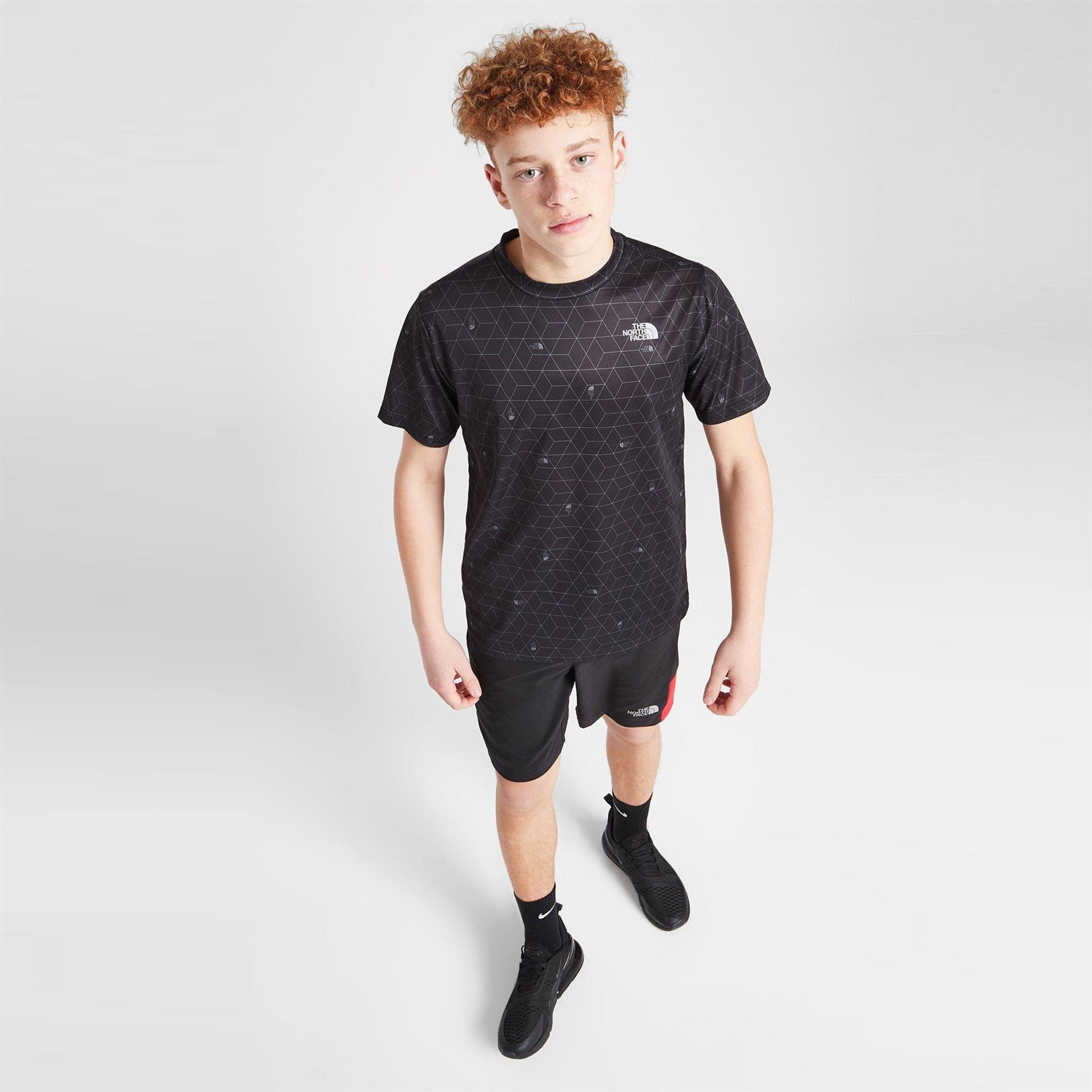 The North Face Dri Fit Reaxion T Shirt Junior Boys Tee Sports Activewear Top - Picture 7 of 7