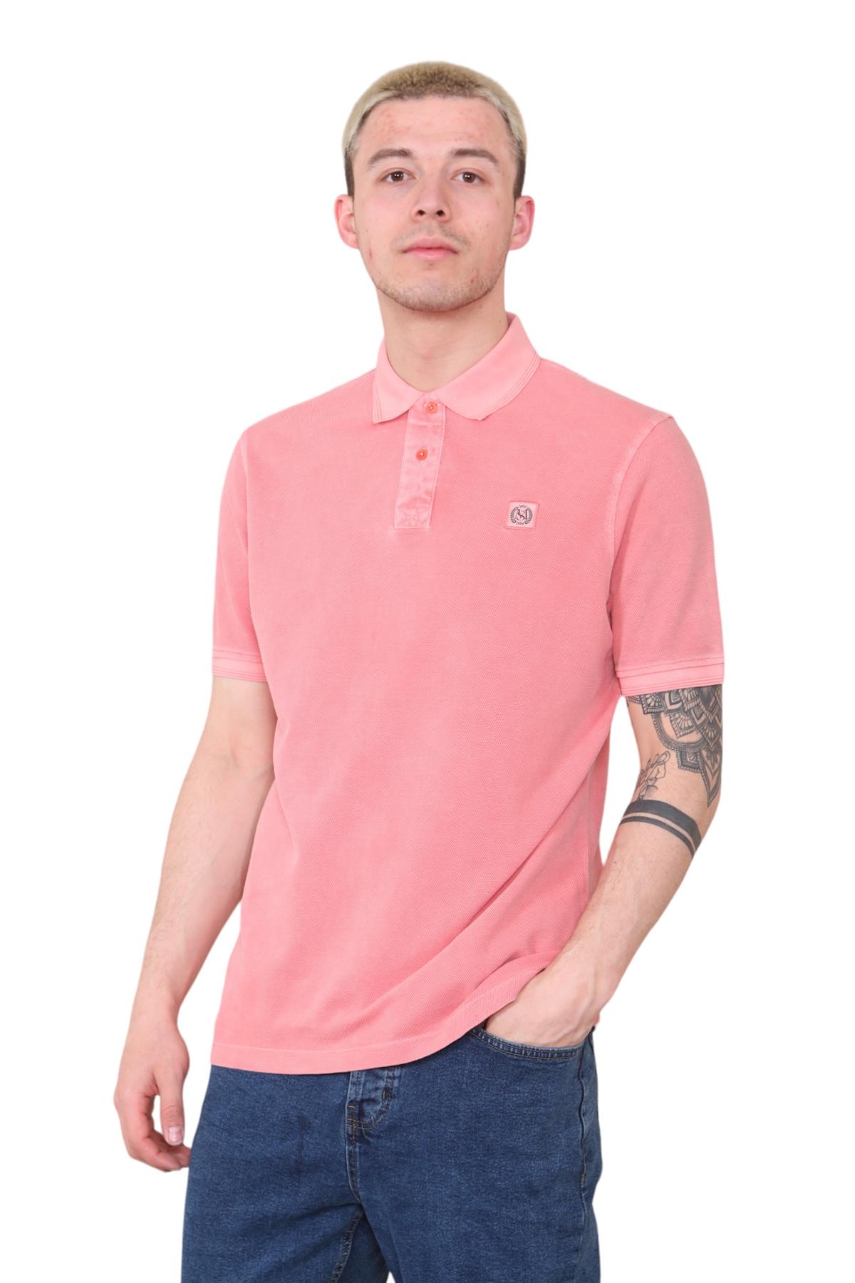 EX M&S Mens Polo Shirt Pure Cotton Short Sleeve Casual Formal Polo Tee - Picture 40 of 52
