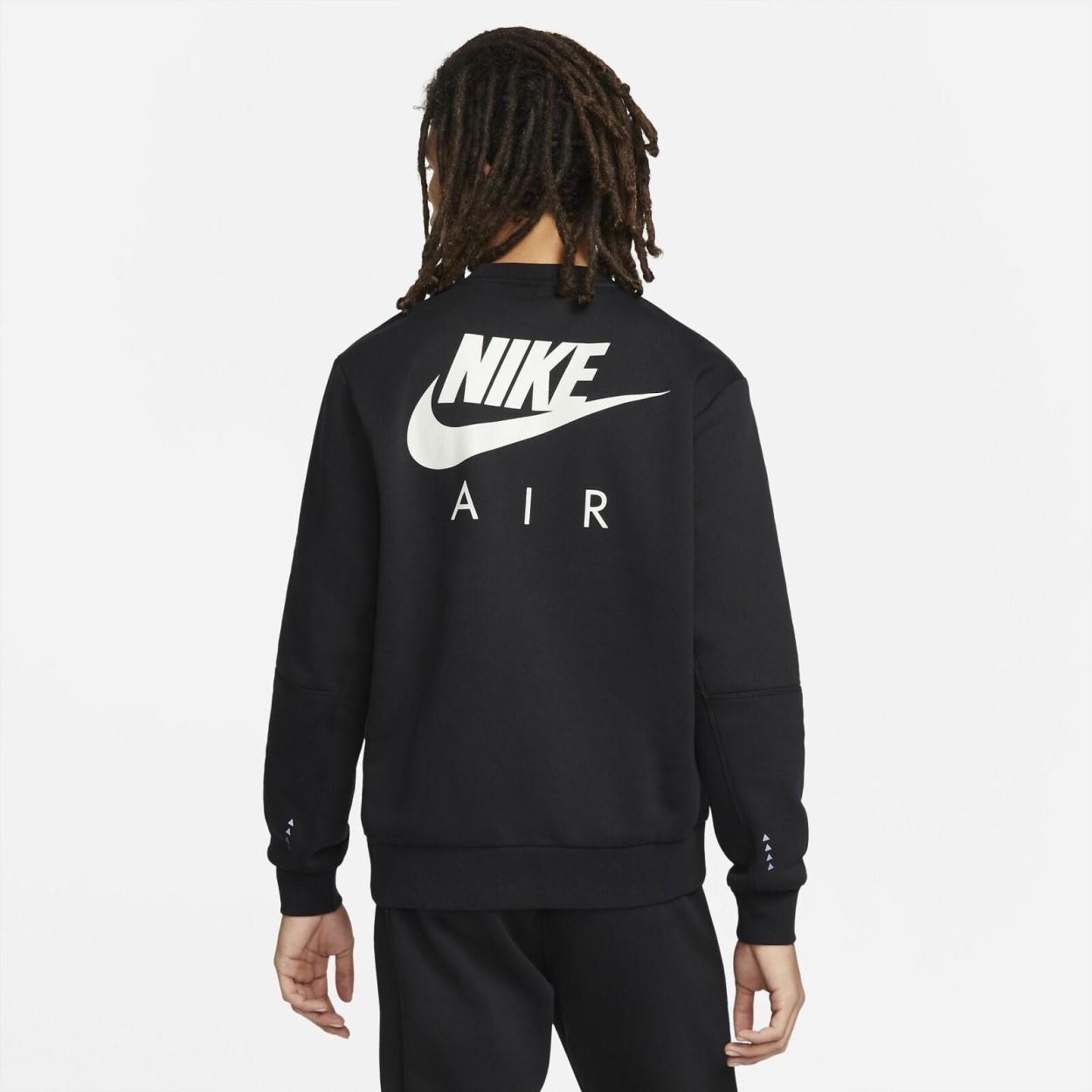 Nike Air Mens Crewneck Fleece Tracksuit Sweatshirt Joggers Jogging Bottoms - Picture 4 of 11