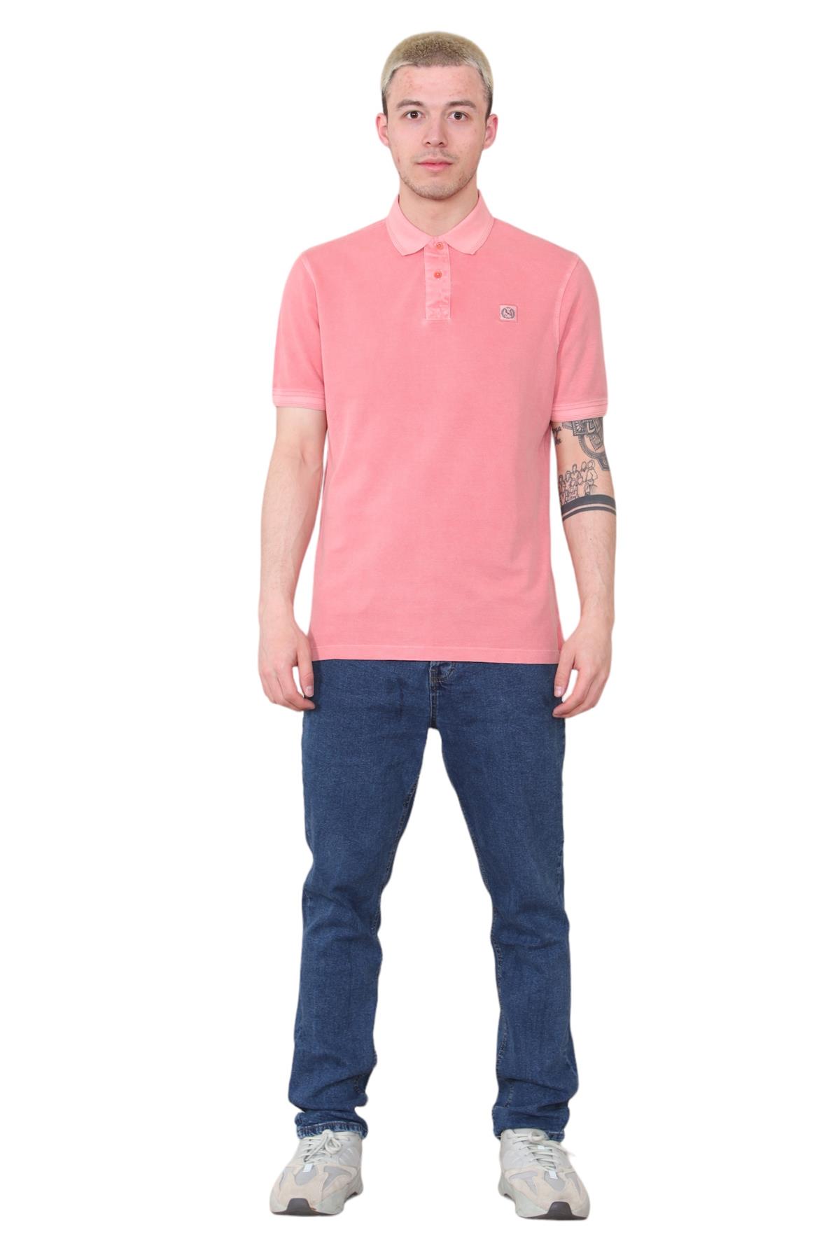 EX M&S Mens Polo Shirt Pure Cotton Short Sleeve Casual Formal Polo Tee - Picture 37 of 52