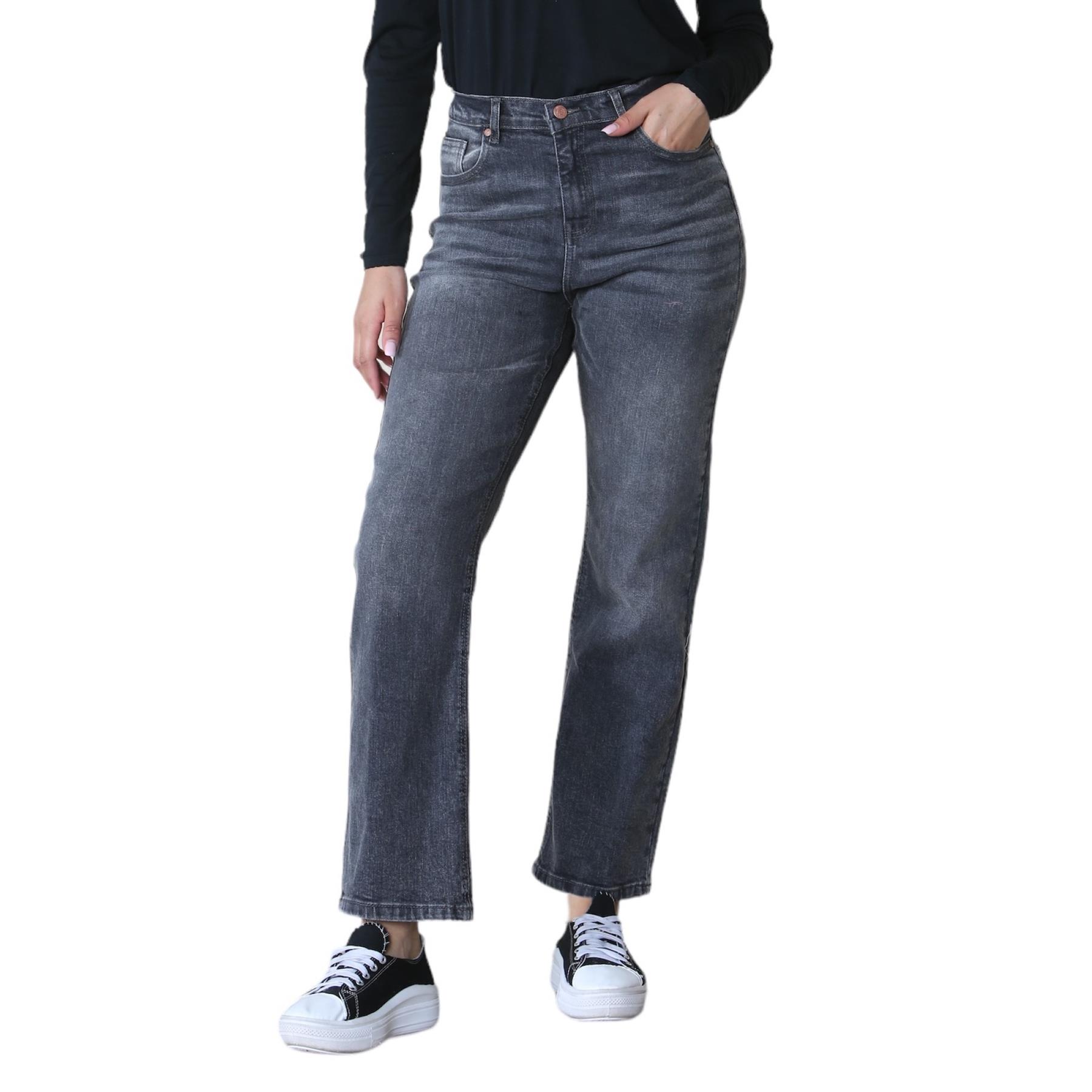MYT Womens Wide Leg Jeans Ladies High Waisted Straight Fit Denim Pants