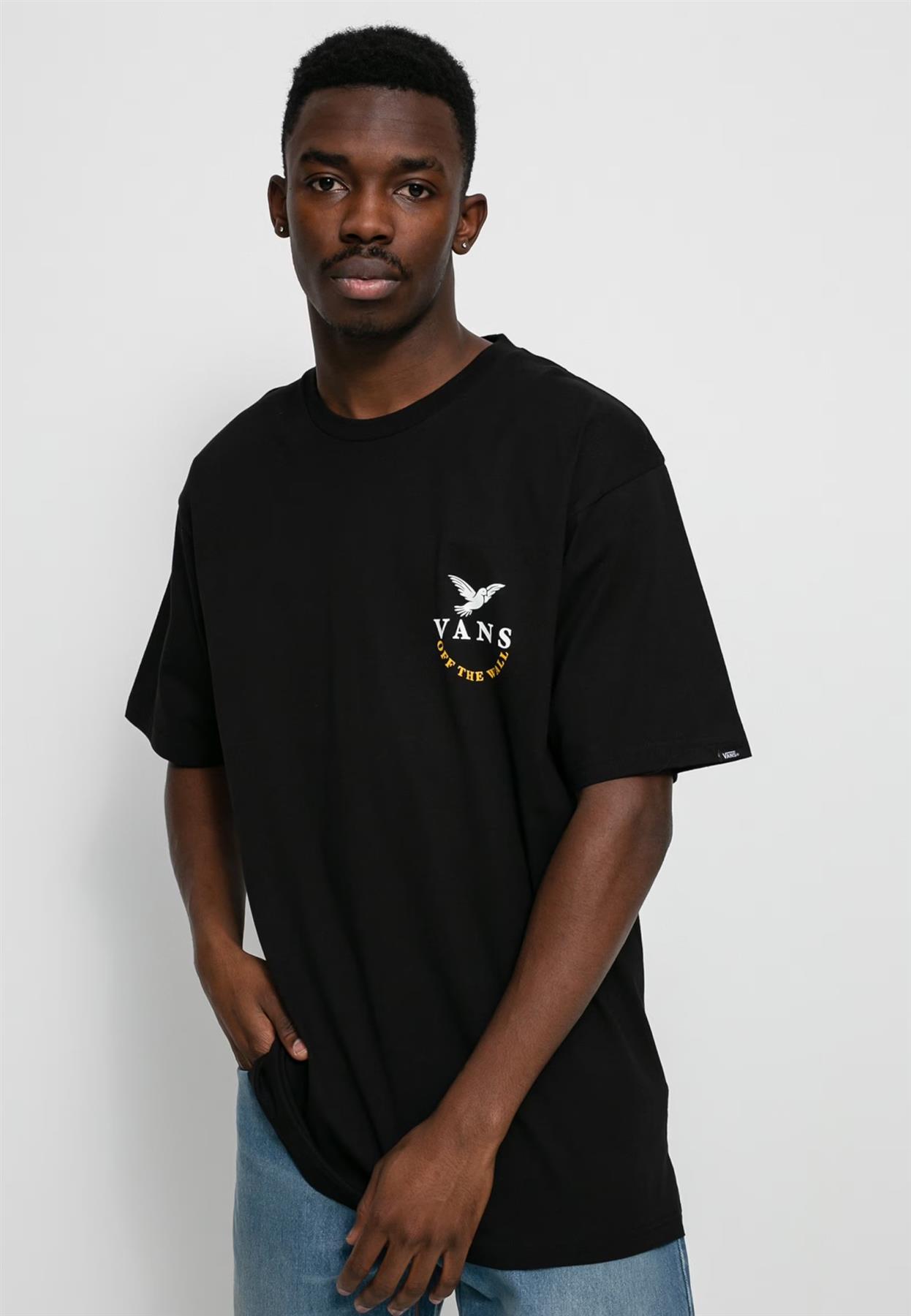 Vans Mens Classic Fit T Shirt Short Sleeve Crew Neck Graphic Print Cotton Tee - Picture 39 of 65