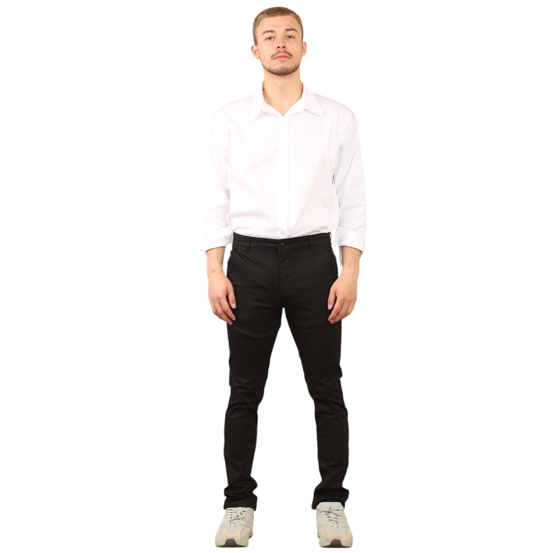 MYT Mens Chinos Trousers Slim Fit Cotton Stretch Chino Pants All Waist Sizes - Picture 7 of 24