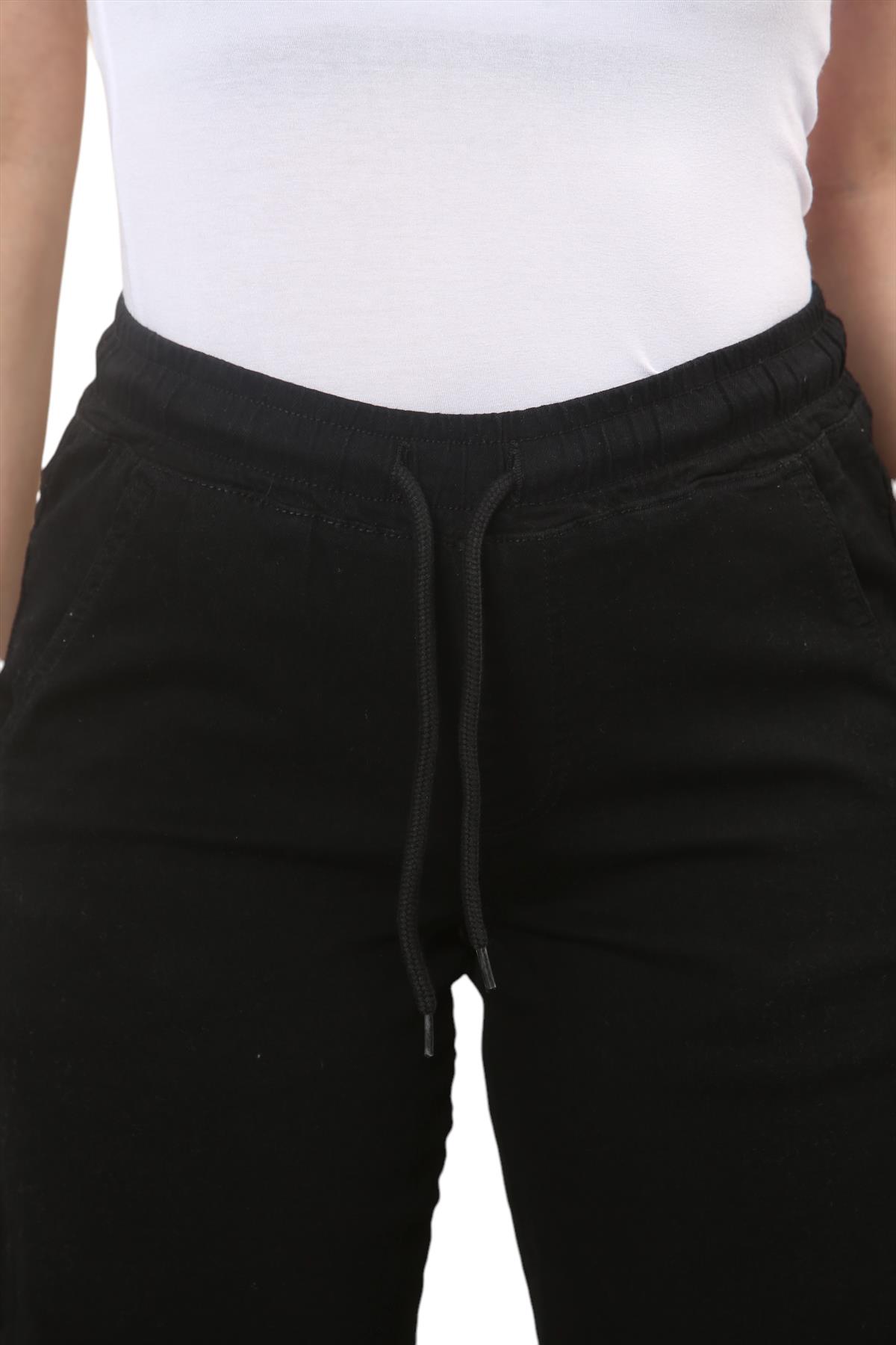 Jeans donna MYT gamba larga elasticizzato vita alta gamba dritta donna denim pantaloni - Foto 5 di 22