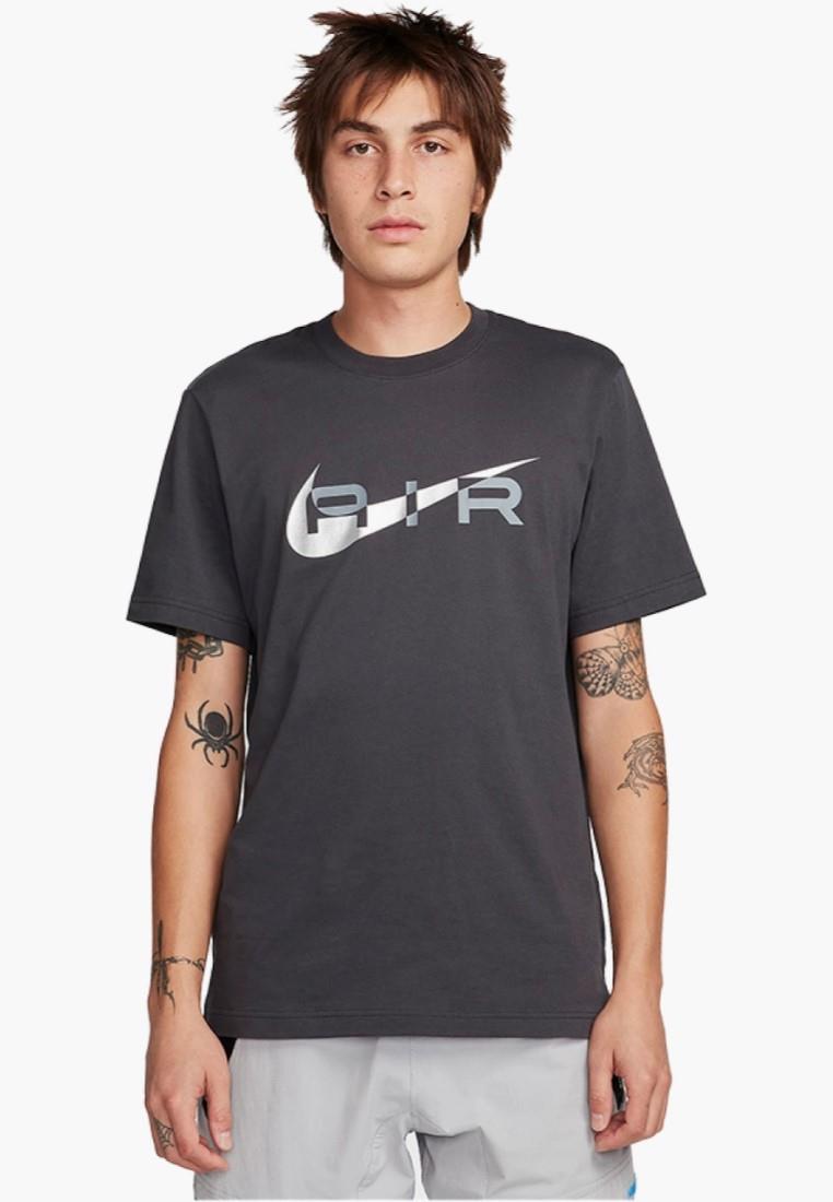 T-shirt grafica Nike Air da uomo club abbigliamento sportivo swoosh logo - Foto 5 di 12