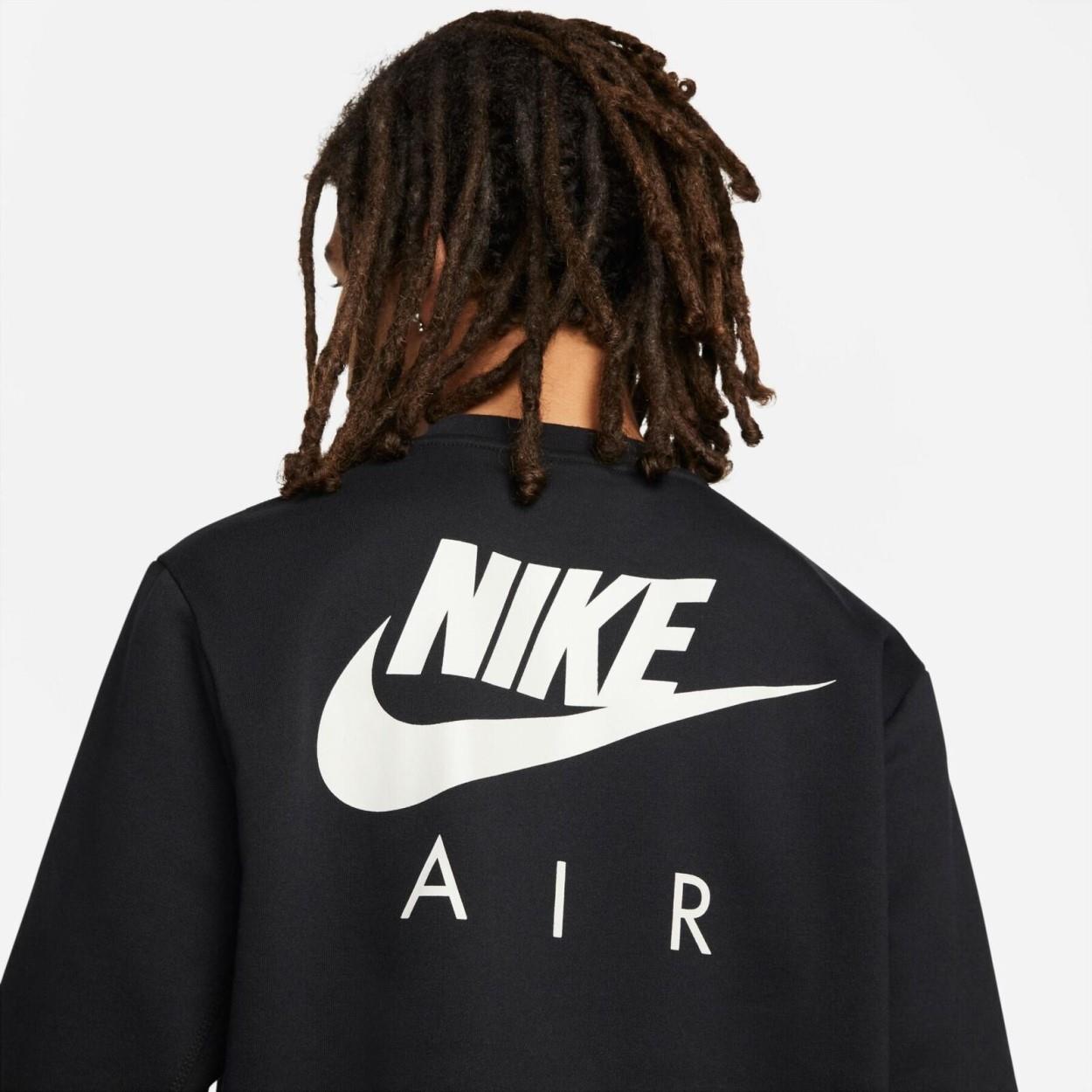 Nike Air Mens Crewneck Fleece Tracksuit Sweatshirt Joggers Jogging Bottoms - Picture 6 of 11