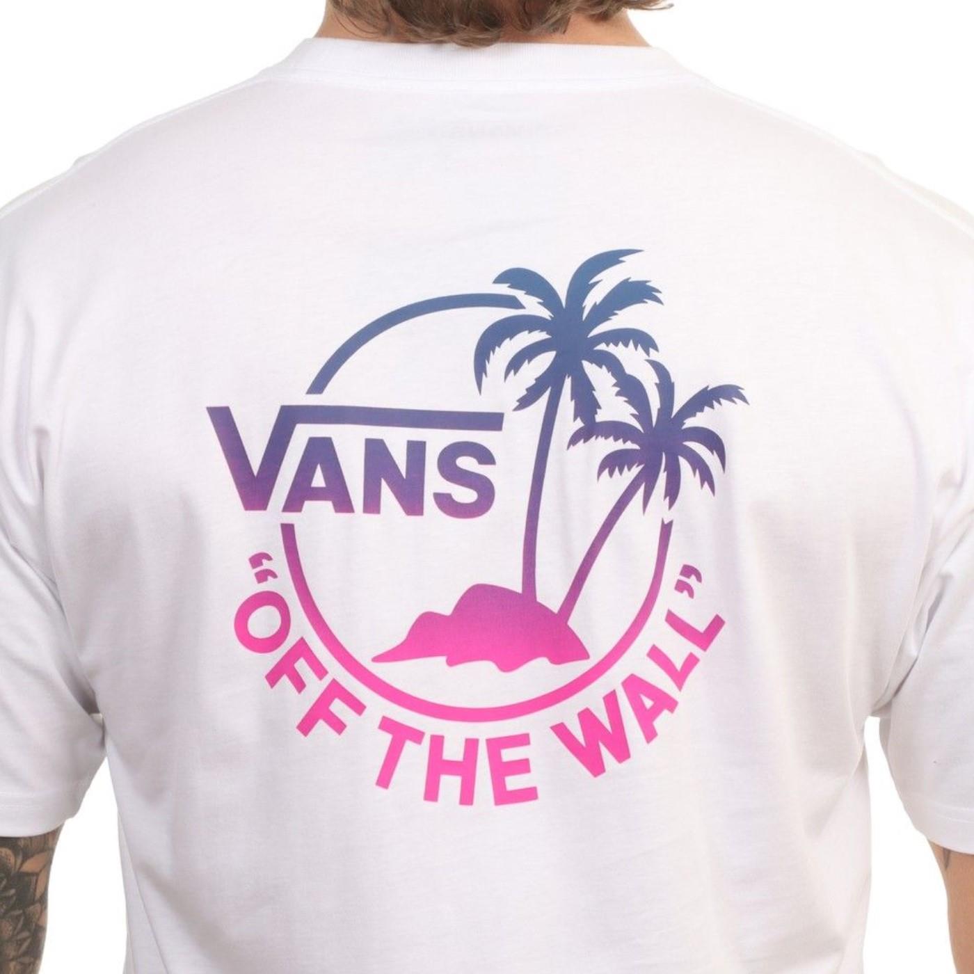 T-shirt da uomo Vans vestibilità classica collo a equipaggio stampa grafica 100% cotone top - Foto 13 di 65