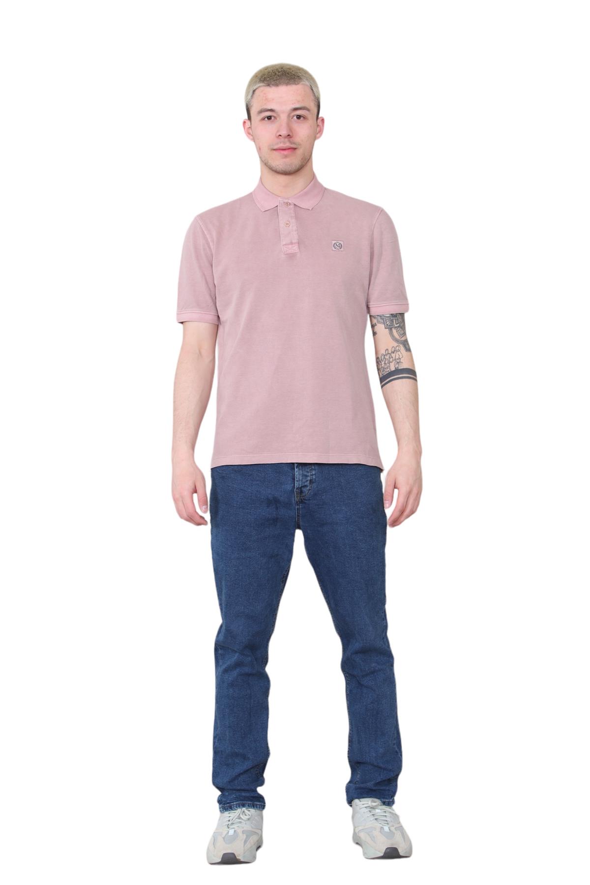 EX M&S Mens Polo Shirt Pure Cotton Short Sleeve Casual Formal Polo Tee - Picture 32 of 52