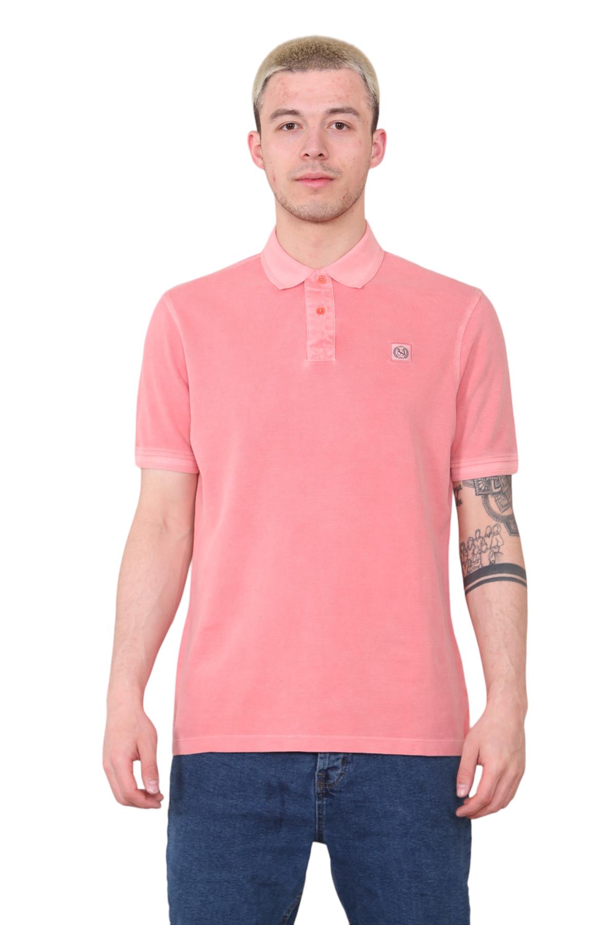 EX M&S Mens Polo Shirt Pure Cotton Short Sleeve Casual Formal Polo Tee - Picture 39 of 52