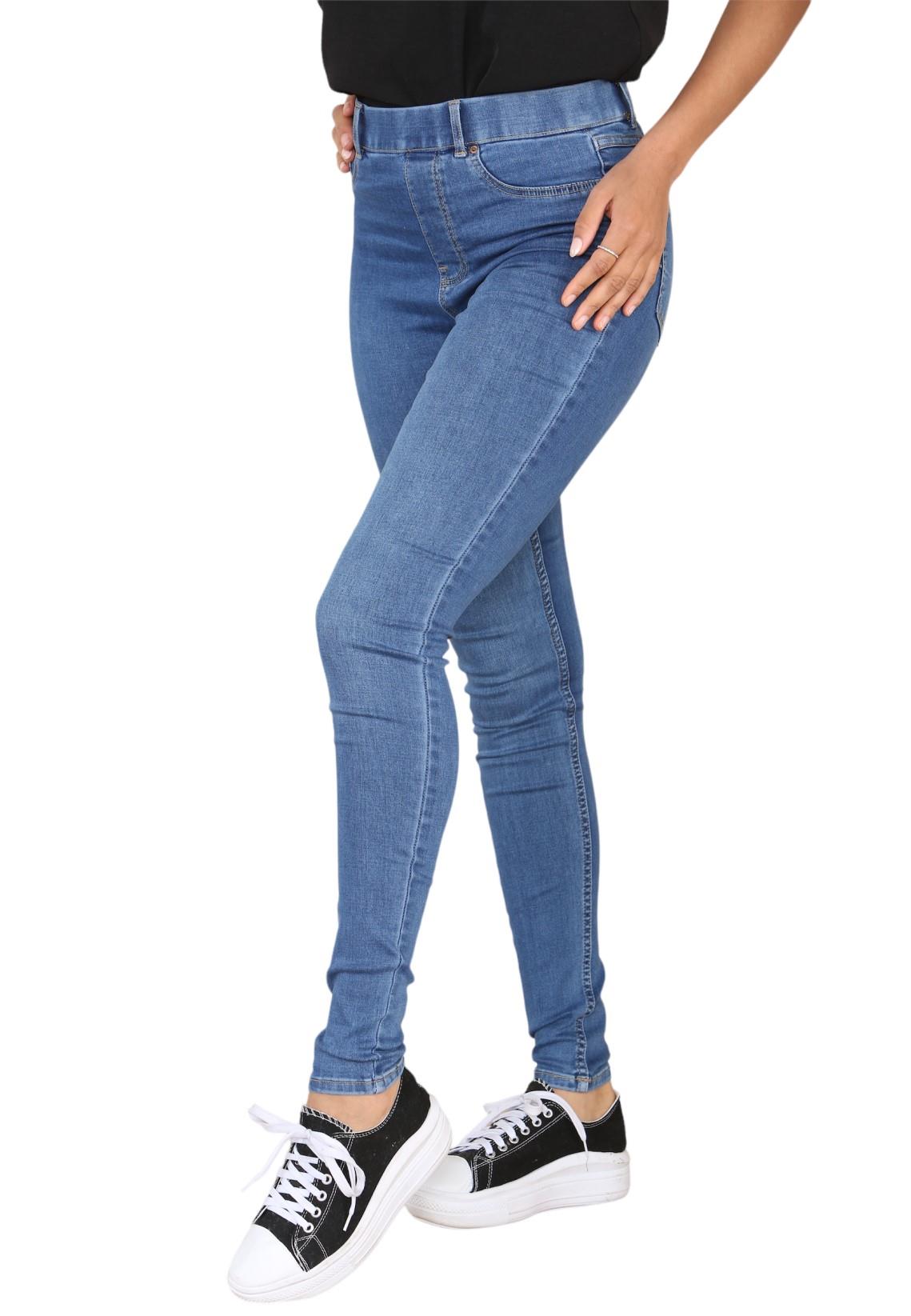 Ladies New Look Jeggings Womens Emilee Mid Rise Skinny Stretch Denim Pants - Picture 4 of 15