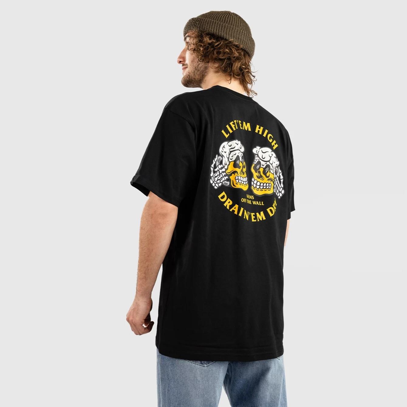 T-shirt da uomo Vans vestibilità classica collo a equipaggio stampa grafica 100% cotone top - Foto 17 di 65