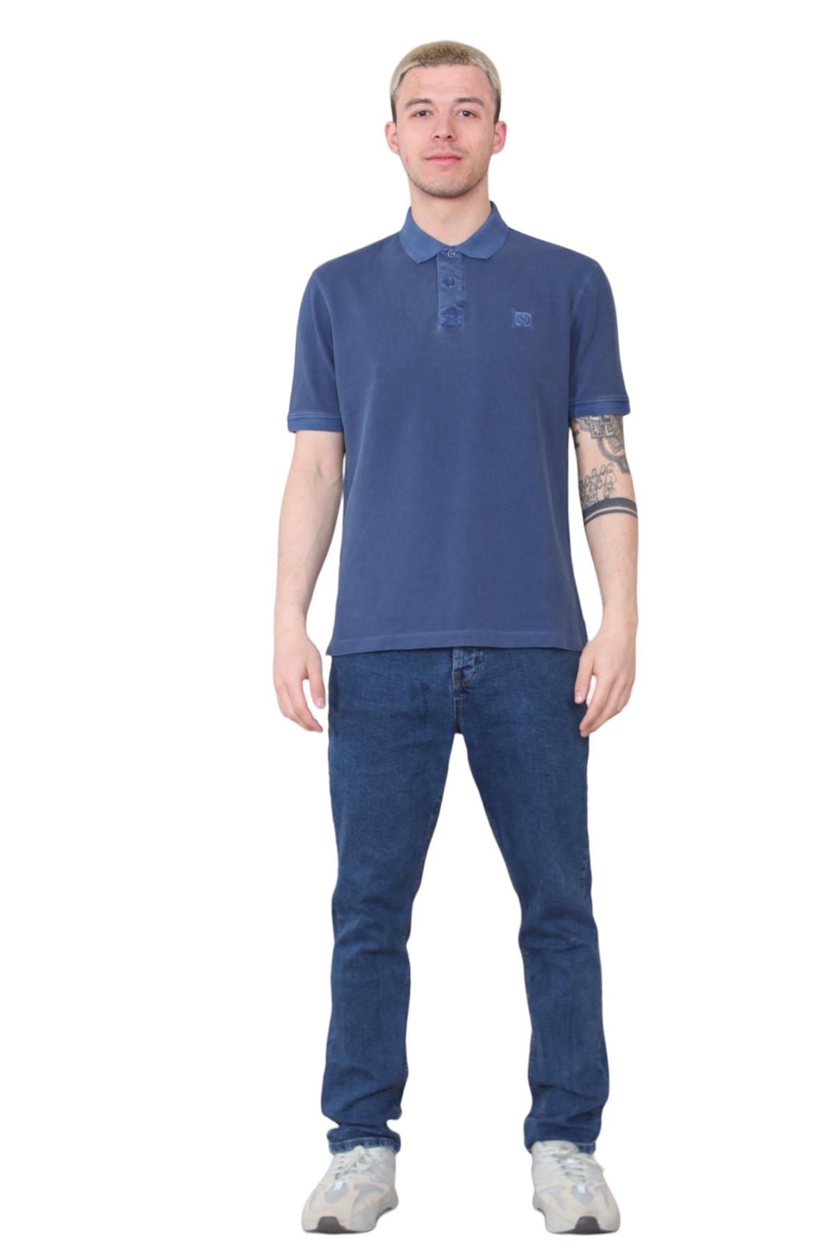 EX M&S Mens Polo Shirt Pure Cotton Short Sleeve Casual Formal Polo Tee - Picture 28 of 52