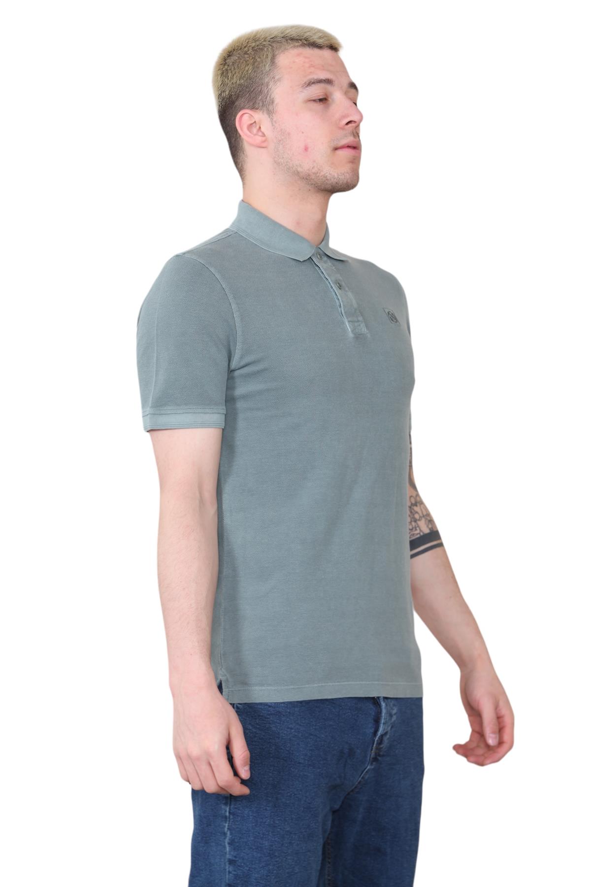 EX M&S Mens Polo Shirt Pure Cotton Short Sleeve Casual Formal Polo Tee - Picture 27 of 52