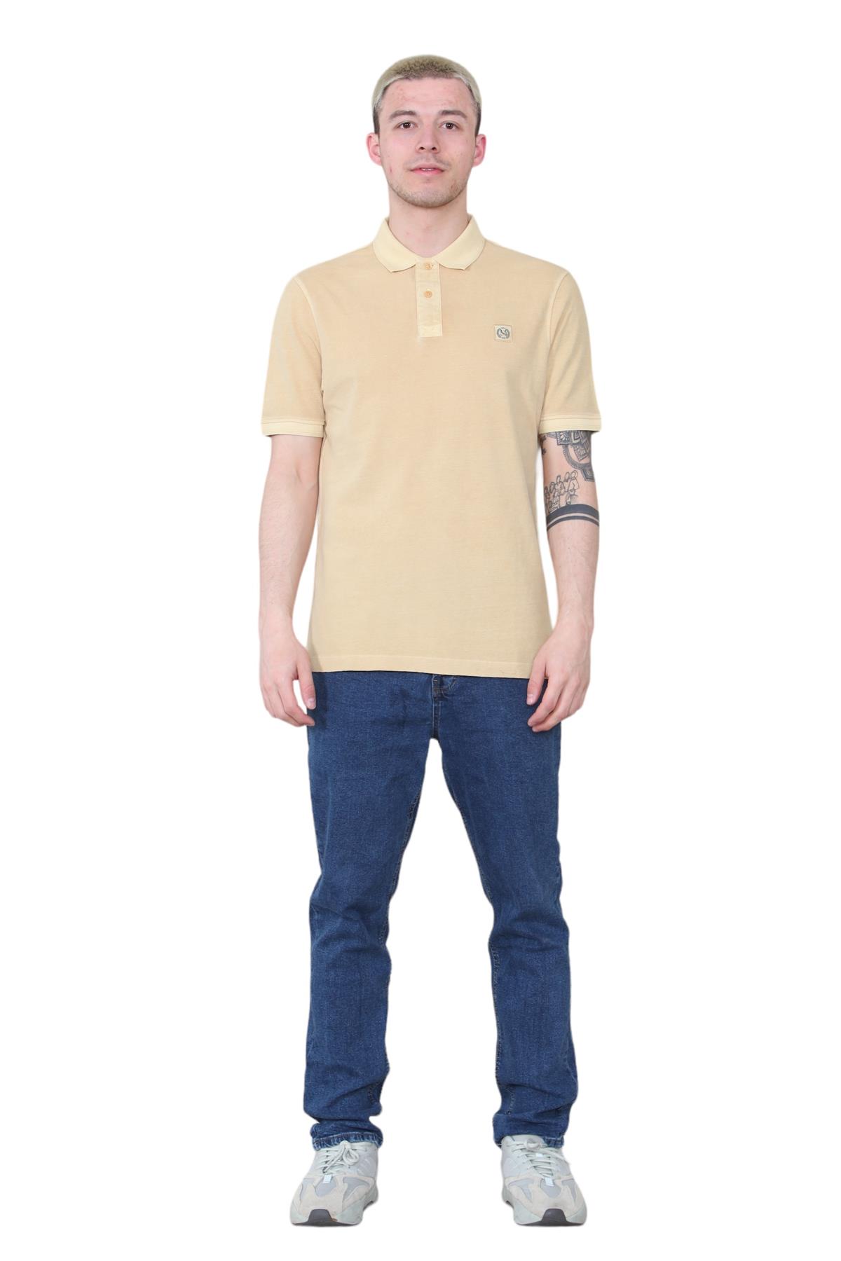 EX M&S Mens Polo Shirt Pure Cotton Short Sleeve Casual Formal Polo Tee - Picture 48 of 52