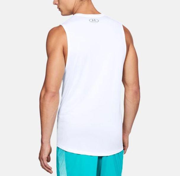 Under Armour Mens Vest UA Sports Sleeveless Gym Fitness Running