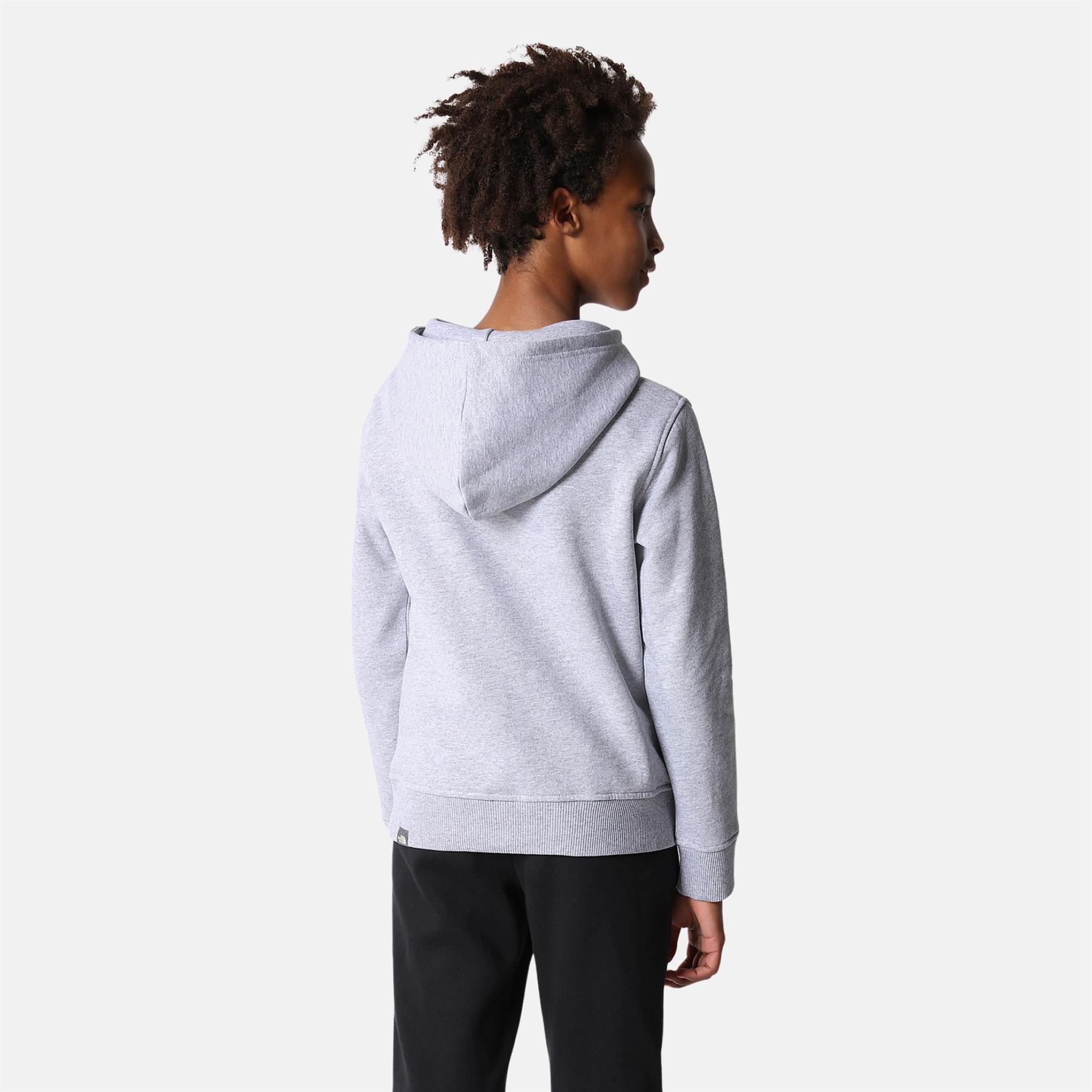 The North Face Kids Drew Peak Overhead Hoodie Boys Girls Unisex Hooded Sweat - Picture 11 of 16