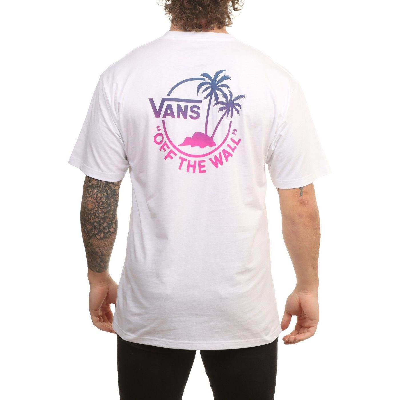 T-shirt da uomo Vans vestibilità classica collo a equipaggio stampa grafica 100% cotone top - Foto 11 di 65