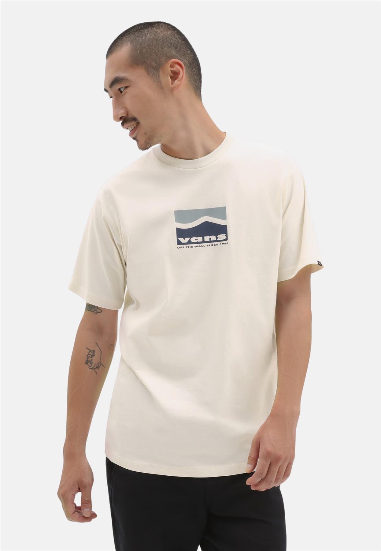 T-shirt da uomo Vans vestibilità classica collo a equipaggio stampa grafica 100% cotone top - Foto 6 di 65