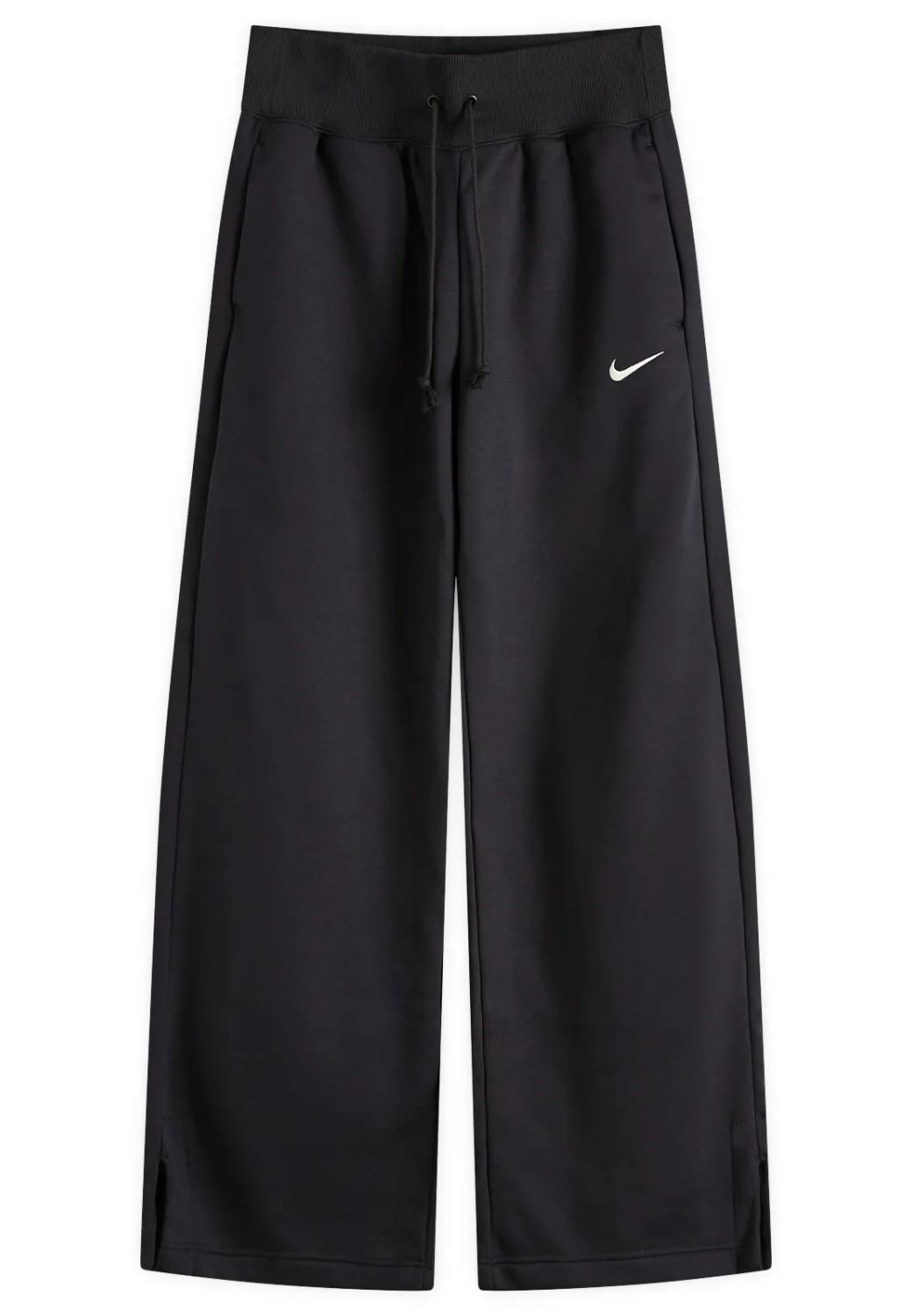 Nike Ladies Joggers Phoenix Fleece High Waisted Wide Leg Sweatpants - Picture 2 of 12