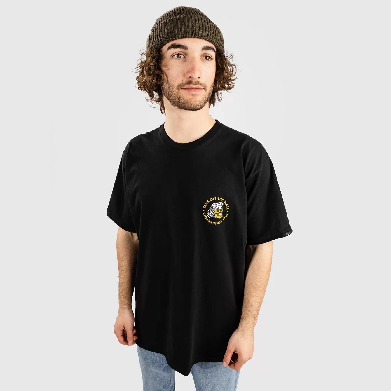 T-shirt da uomo Vans vestibilità classica collo a equipaggio stampa grafica 100% cotone top - Foto 16 di 65