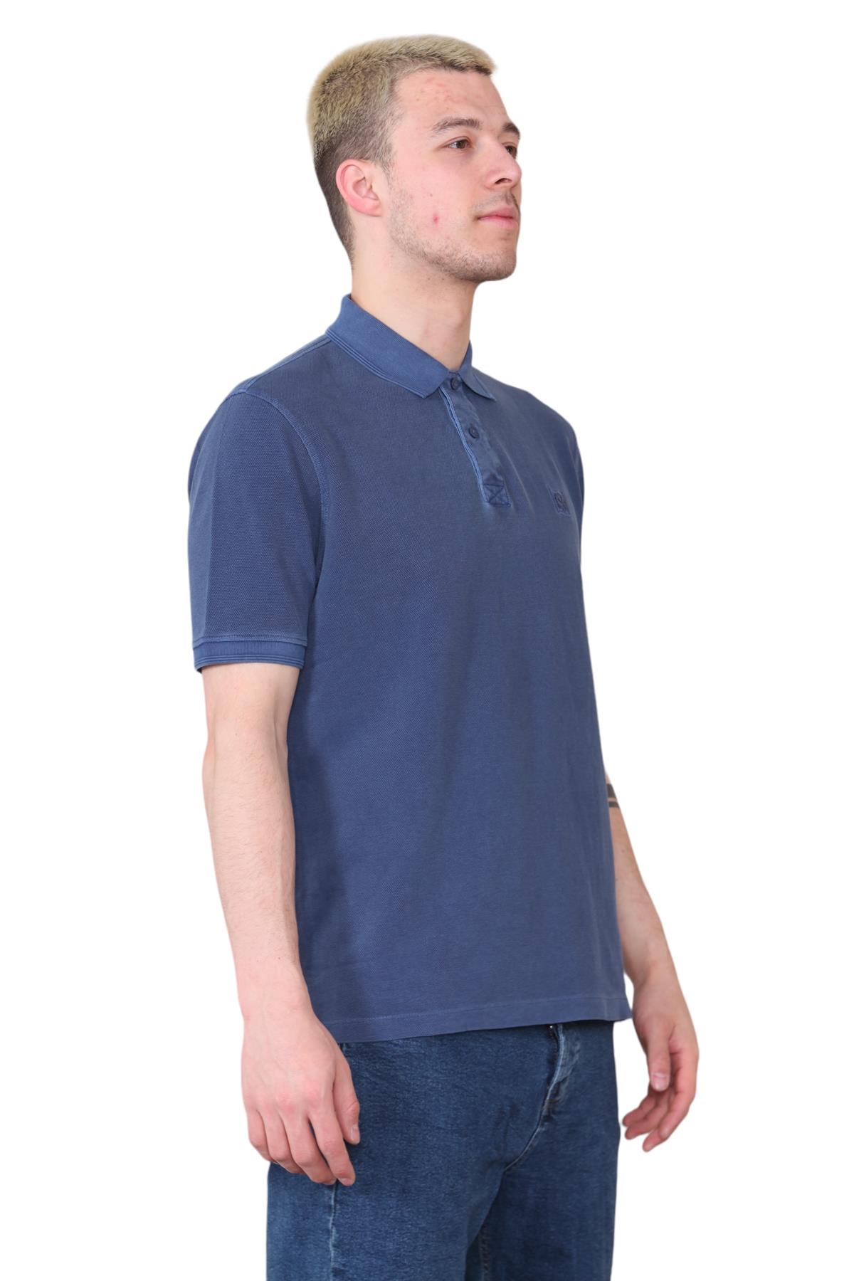 EX M&S Mens Polo Shirt Pure Cotton Short Sleeve Casual Formal Polo Tee - Picture 31 of 52