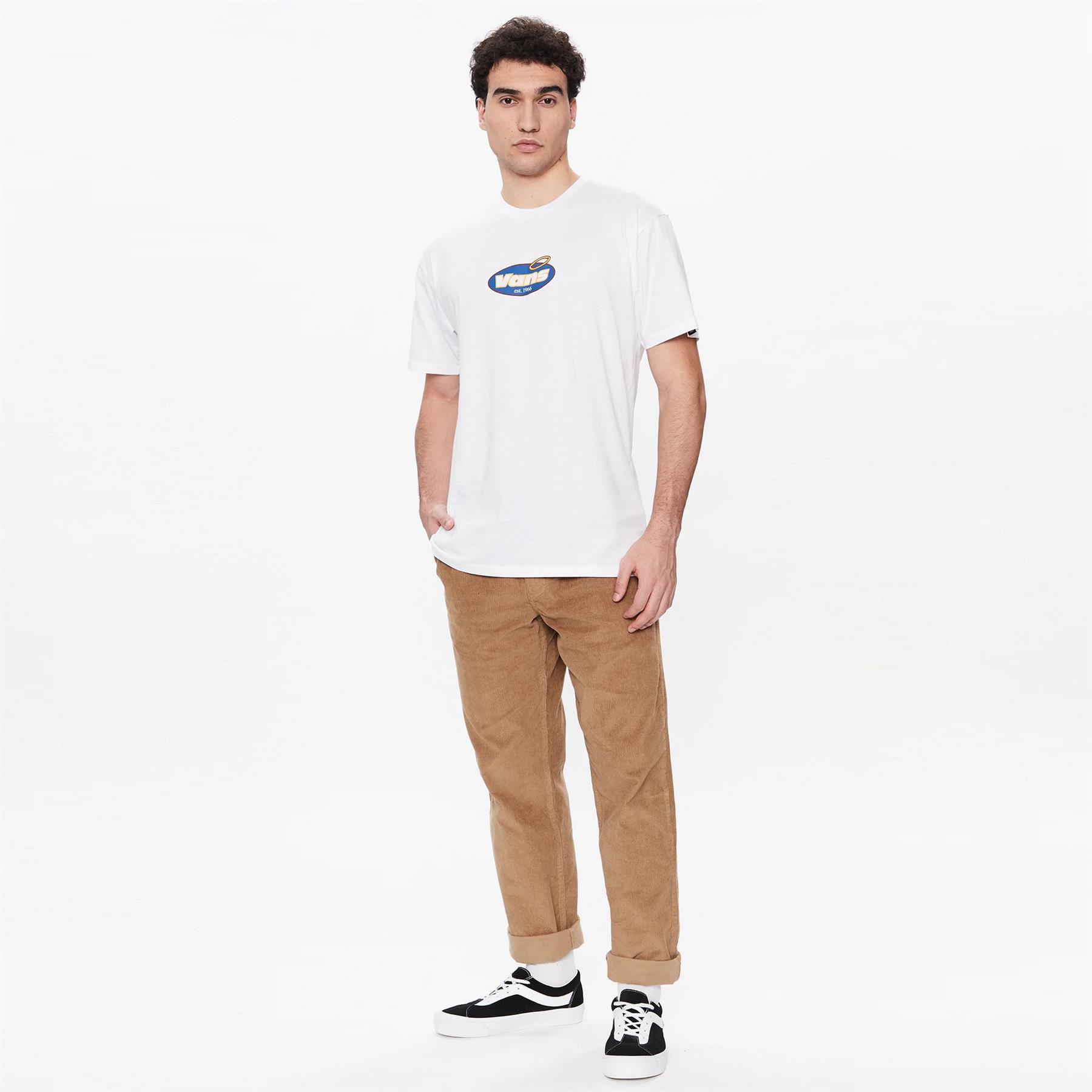 T-shirt da uomo Vans vestibilità classica collo a equipaggio stampa grafica 100% cotone top - Foto 46 di 65