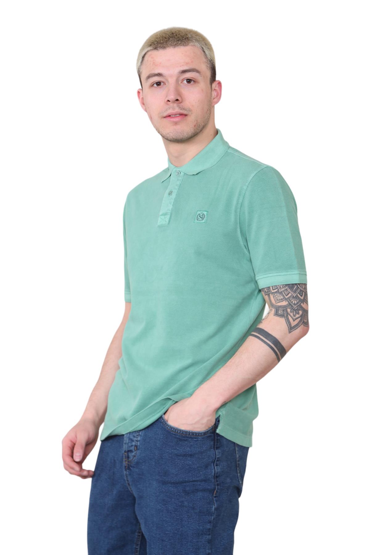 EX M&S Mens Polo Shirt Pure Cotton Short Sleeve Casual Formal Polo Tee - Picture 23 of 52
