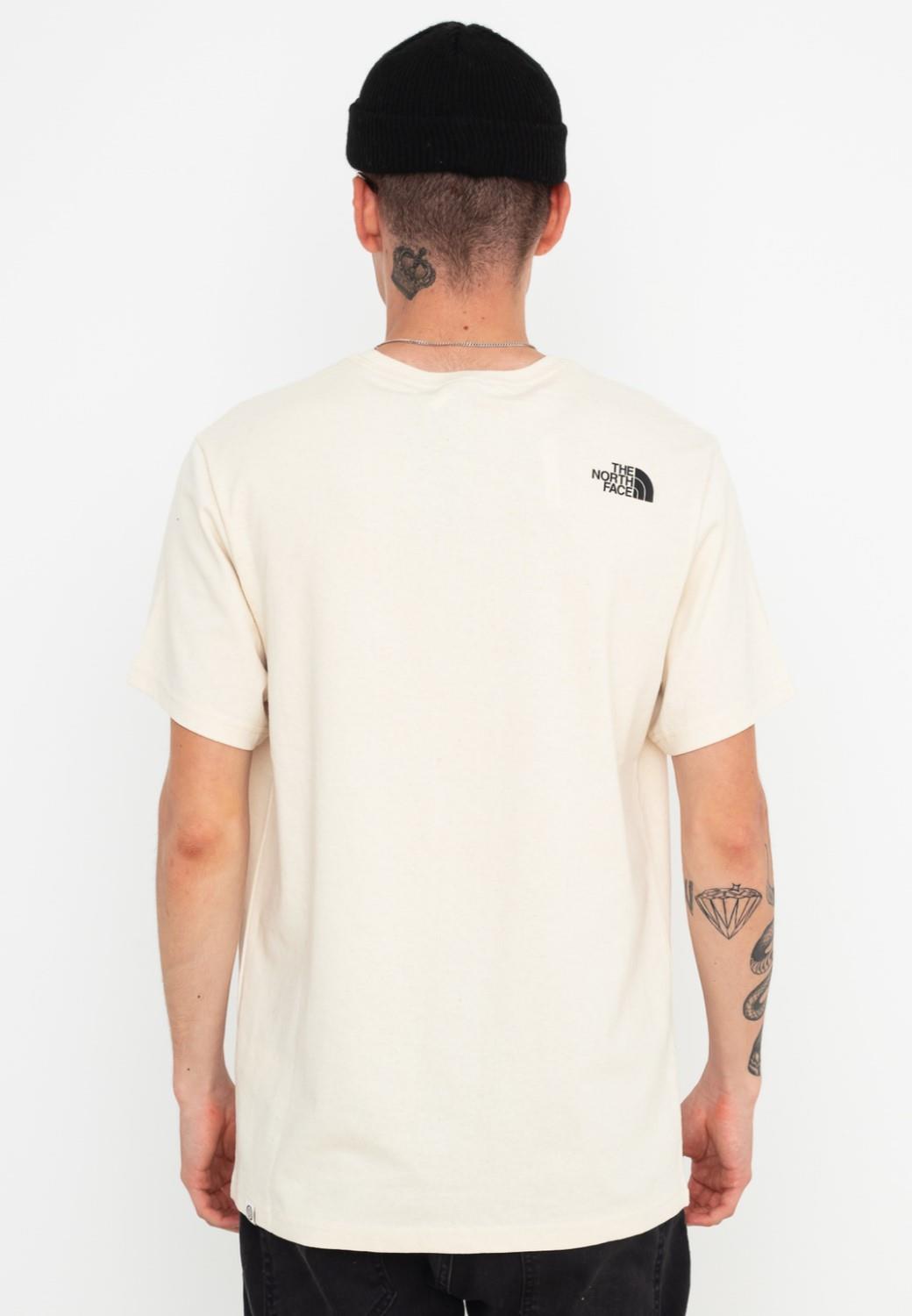 The North Face Mens M Scrap BKL California T Shirt Short Sleeve Tee - Picture 3 of 5