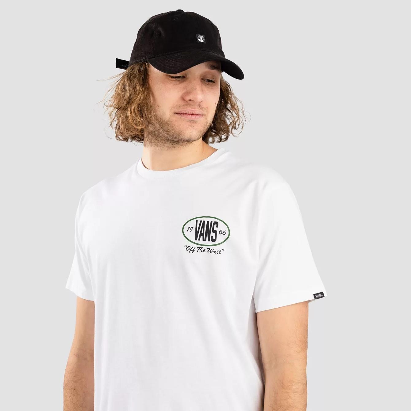 T-shirt da uomo Vans vestibilità classica collo a equipaggio stampa grafica 100% cotone top - Foto 60 di 65