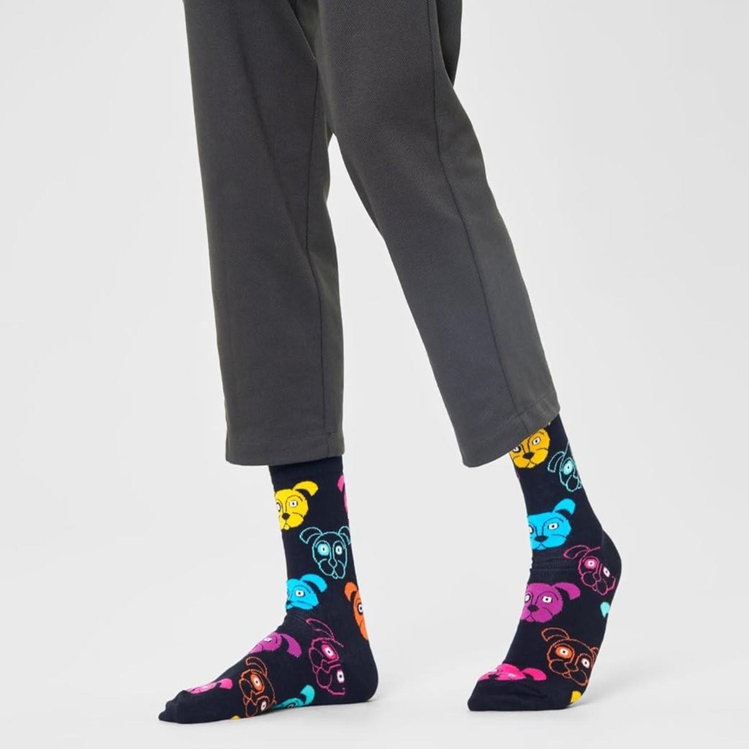 Happy Socks Mens and Womens Unisex 2 Pack Gift Crew Socks Size UK 7 - 11 - Picture 16 of 23