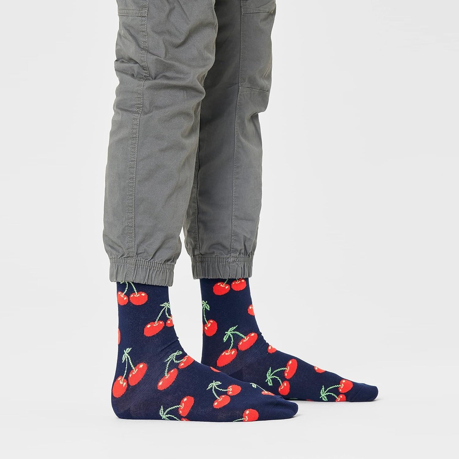 Happy Socks Mens and Womens Unisex 2 Pack Gift Crew Socks Size UK 7 - 11 - Picture 8 of 23