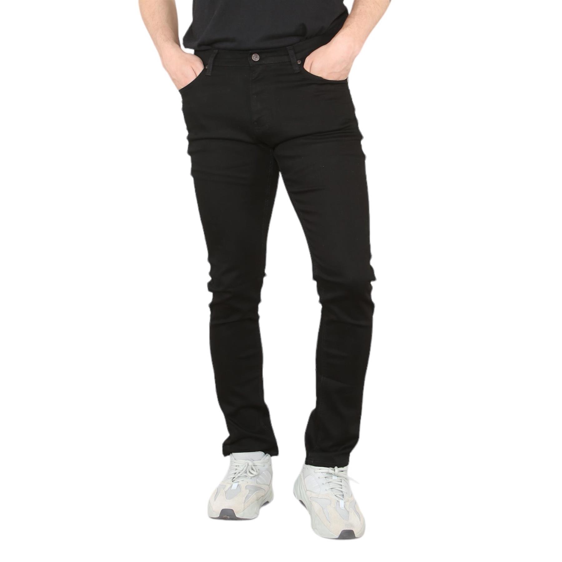 Mens Jeans Skinny Stretch Fit Flex Denim Trouser Pants All UK Waist Sizes