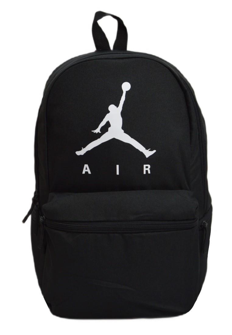NIKE Air Jordan Jumpman Backpack Black Lap Top School Storage Bag Rucksack - Picture 26 of 39