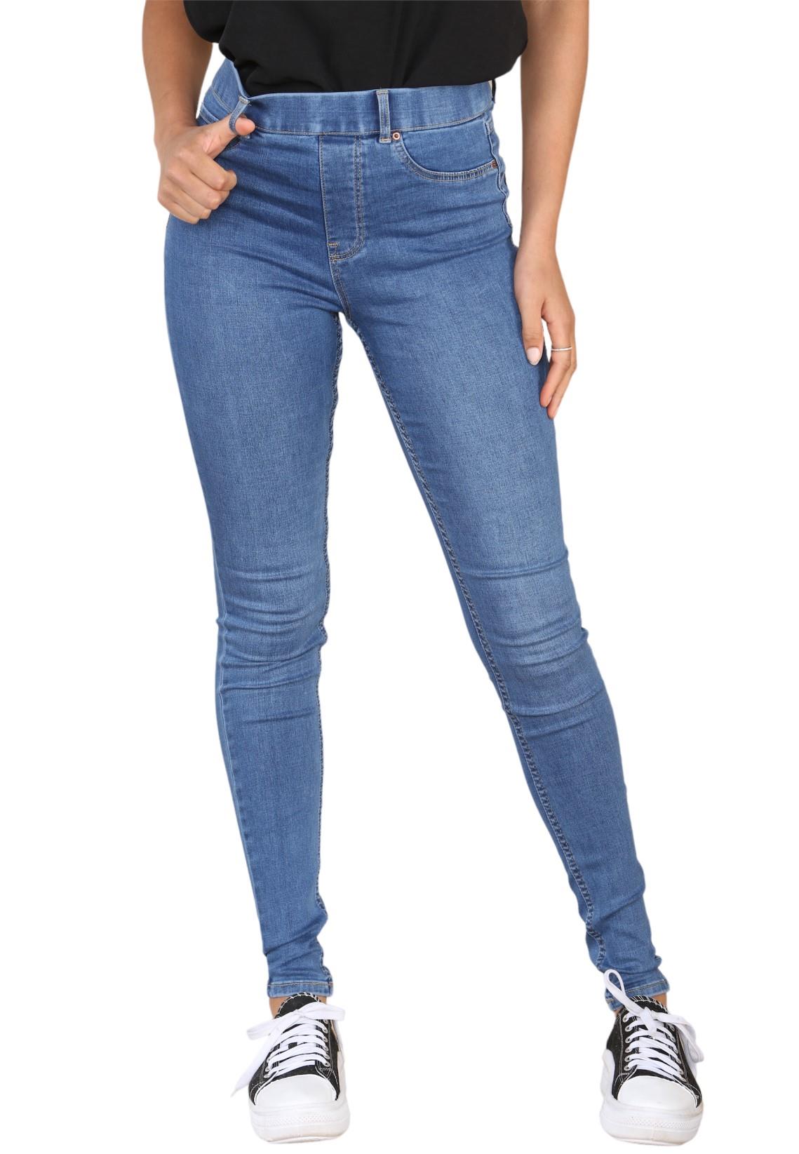 Ladies New Look Jeggings Womens Emilee Mid Rise Skinny Stretch Denim Pants - Picture 2 of 15