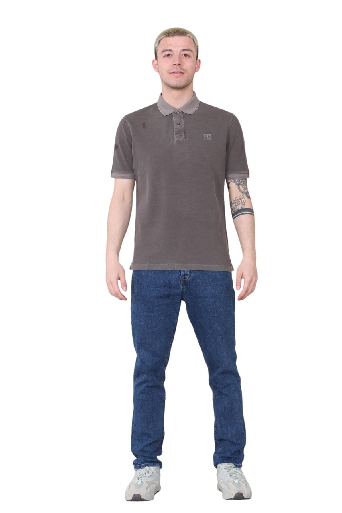 EX M&S Mens Polo Shirt Pure Cotton Short Sleeve Casual Formal Polo Tee - Picture 7 of 52