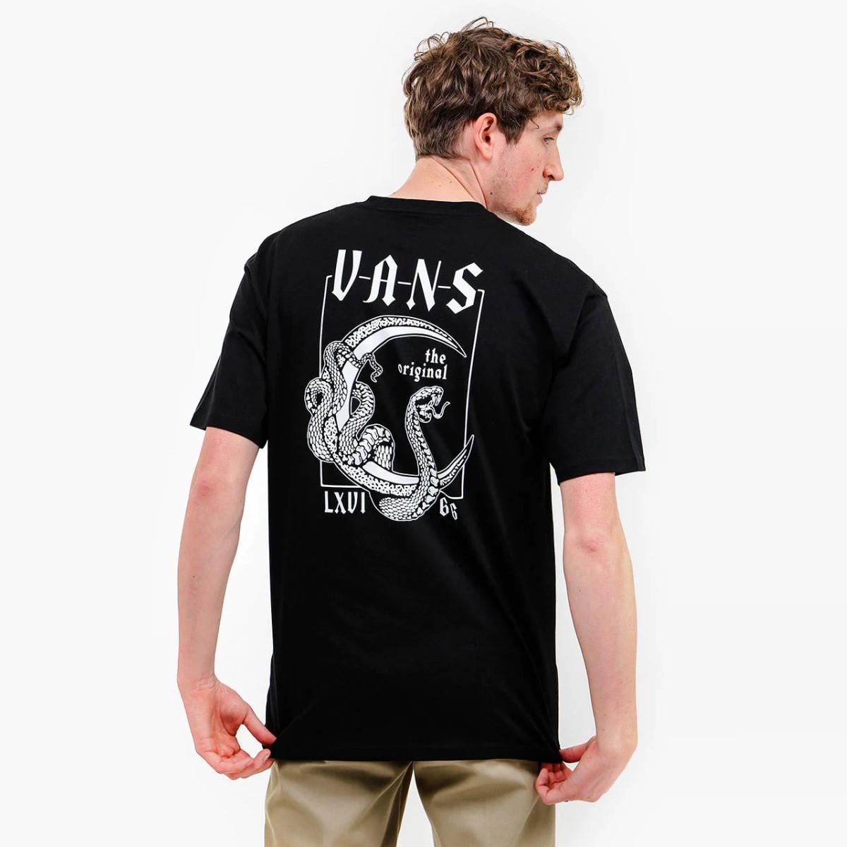 T-shirt da uomo Vans vestibilità classica collo a equipaggio stampa grafica 100% cotone top - Foto 63 di 65
