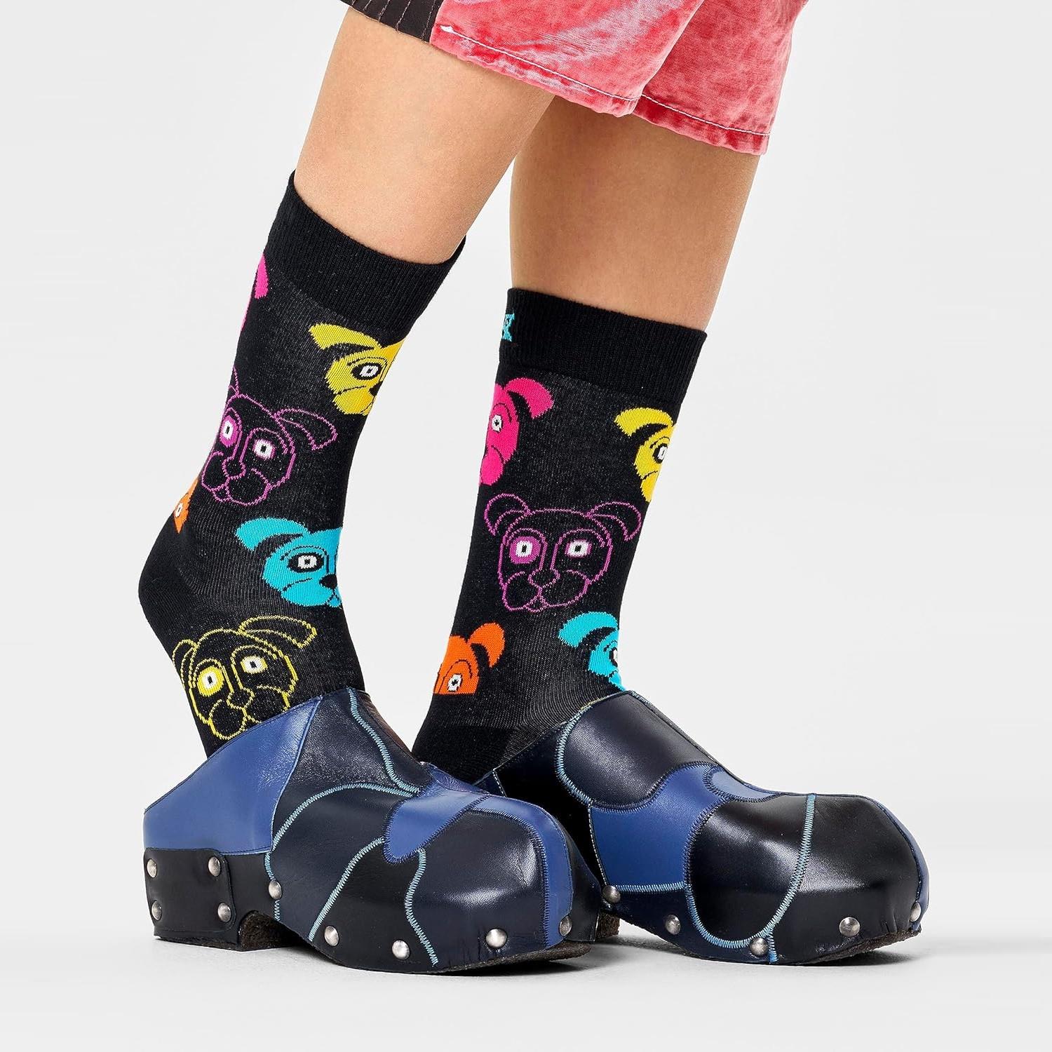 Happy Socks Mens and Womens Unisex 2 Pack Gift Crew Socks Size UK 7 - 11 - Picture 17 of 23