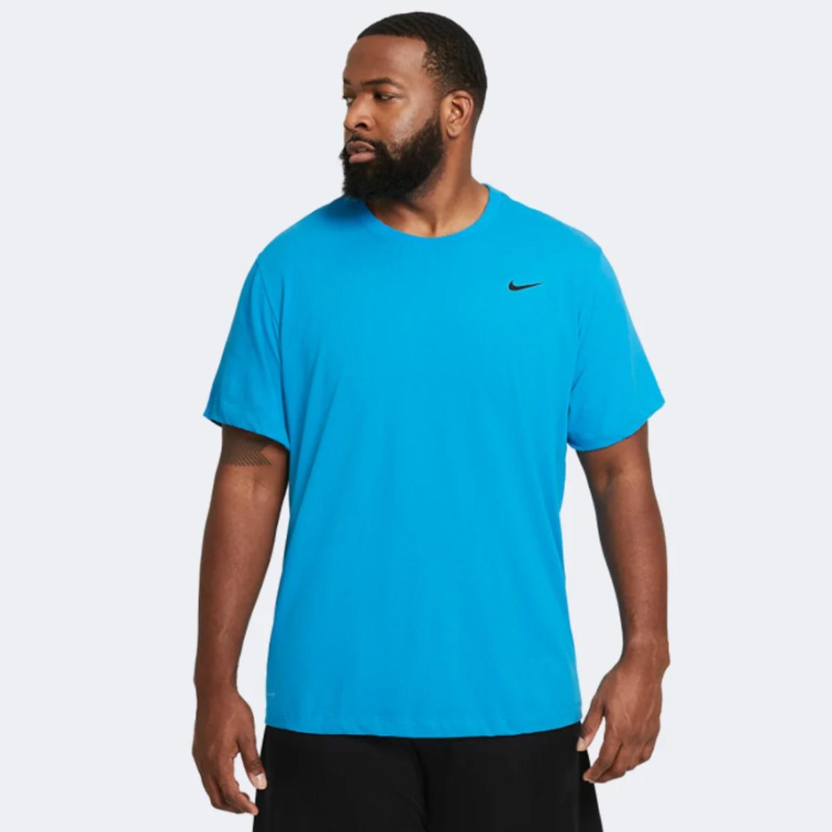 Nike Dri-FIT T Shirt Sportswear Activewear Mens Training Swoosh Logo Tee - Picture 5 of 16
