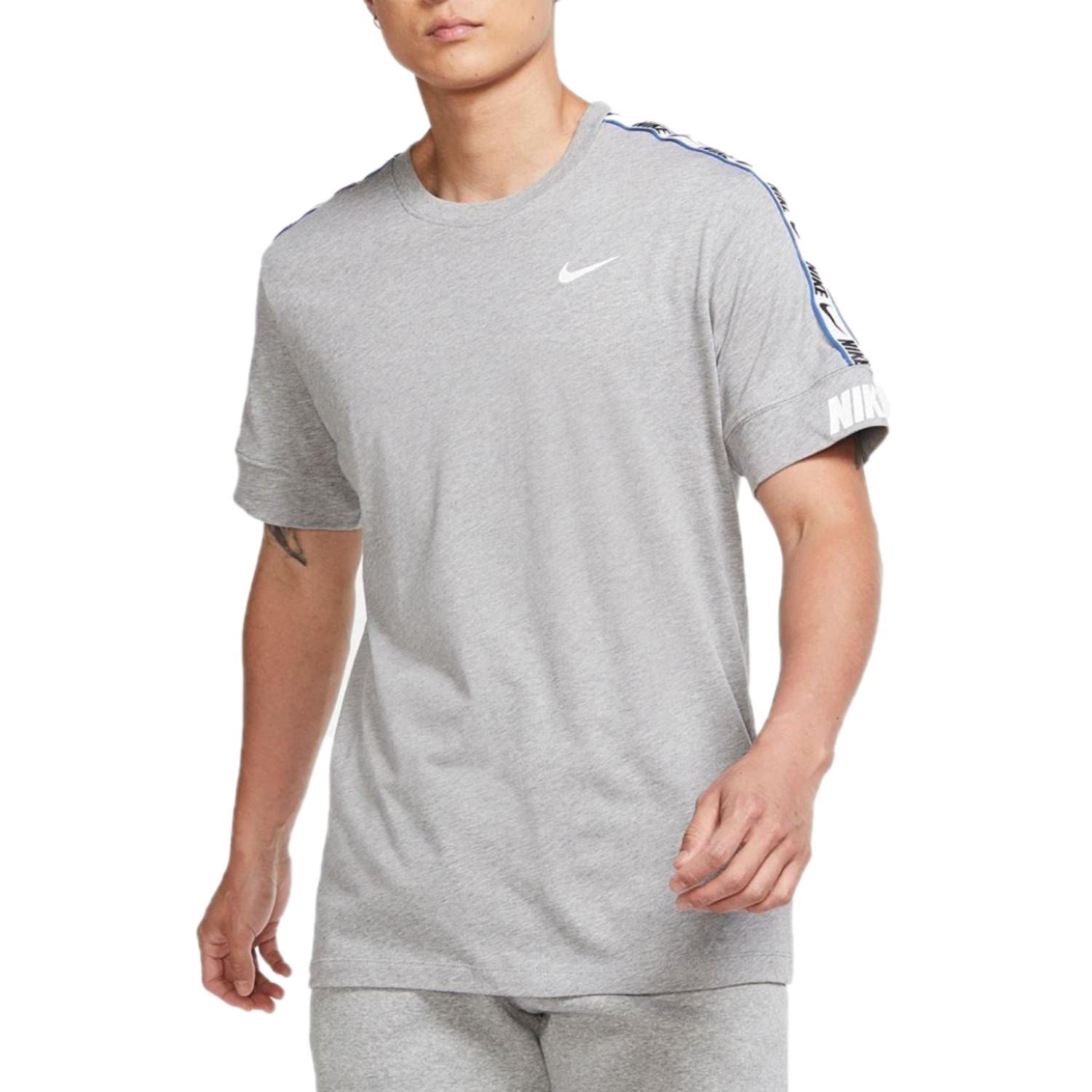 Nike Mens Repeat T Shirt Jersey Cotton Casual Crew Tee Shirt Top S -2XL - Picture 9 of 18