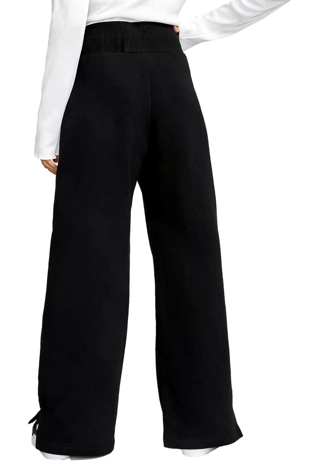 Nike Ladies Joggers Phoenix Fleece High Waisted Wide Leg Sweatpants - Picture 4 of 12