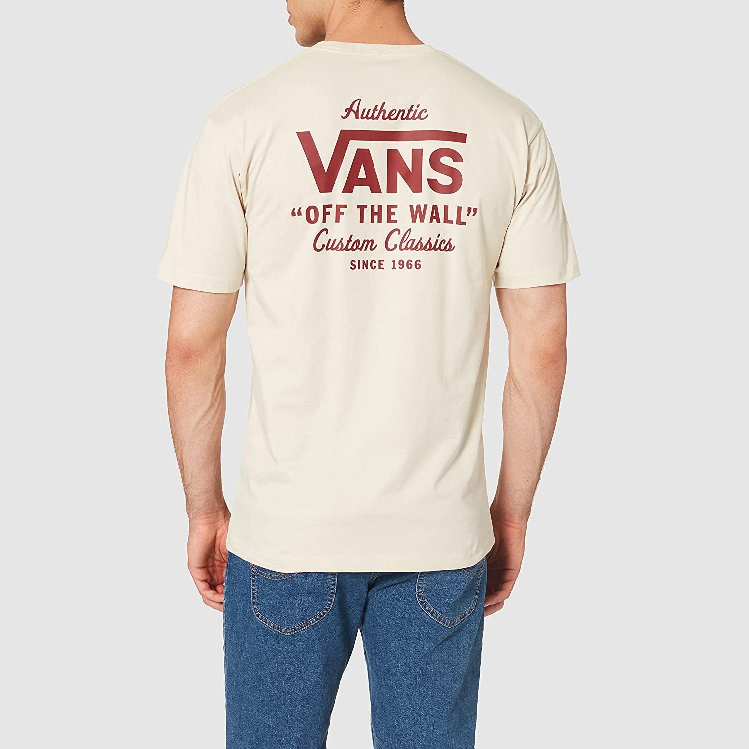 T-shirt da uomo Vans vestibilità classica collo a equipaggio stampa grafica 100% cotone top - Foto 27 di 65