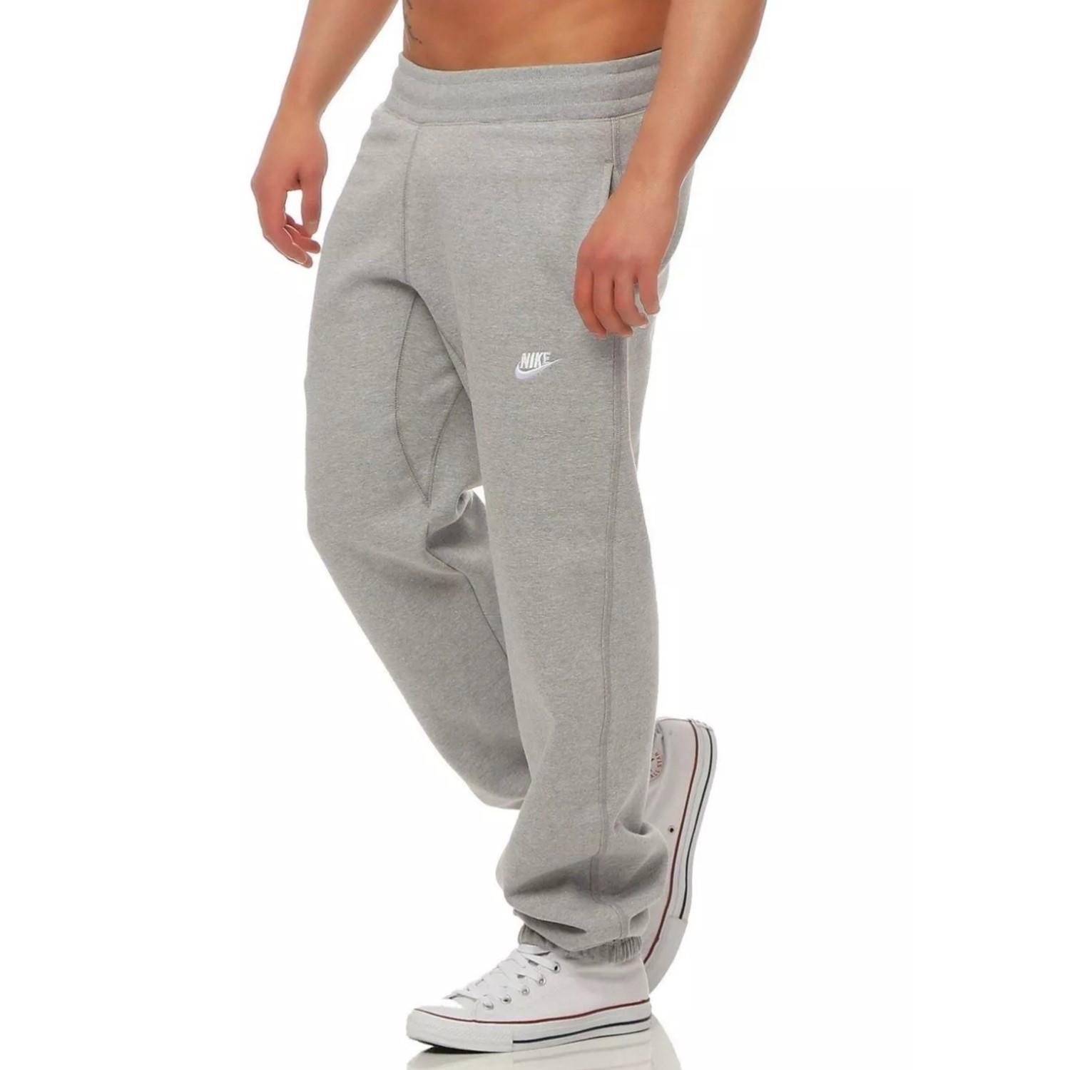 Nike Foundation Mens Cuffed Fleece Lined Joggers Jogging Bottoms AW77 Sweatpants - Picture 10 of 10
