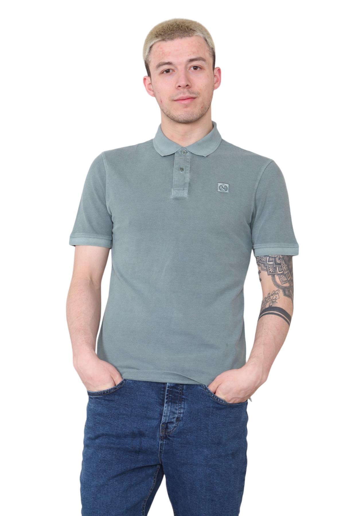 EX M&S Mens Polo Shirt Pure Cotton Short Sleeve Casual Formal Polo Tee - Picture 26 of 52