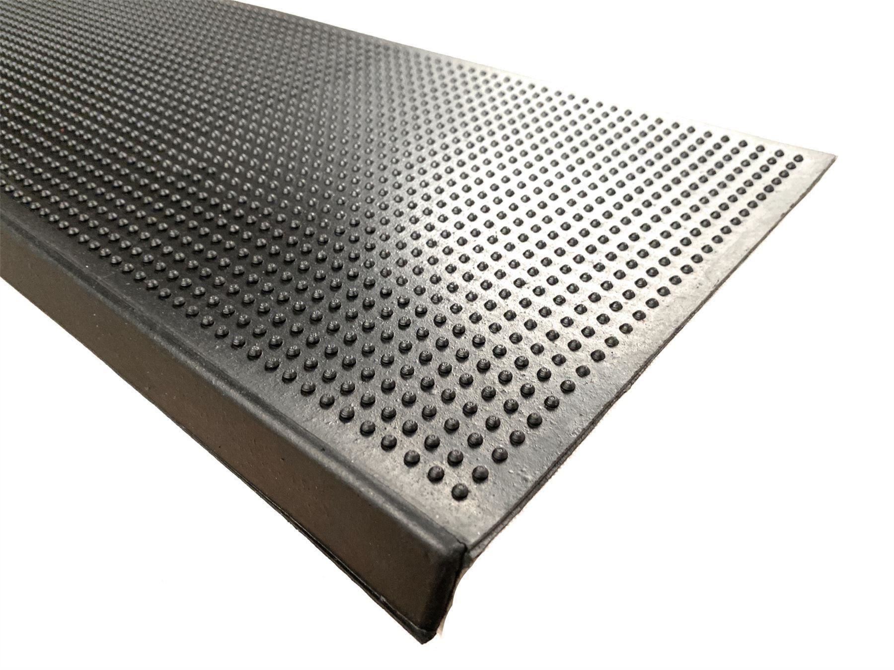 Rubber Stair Tread Heavy Duty NonSlip Stair Pads, Outdoor & Indoor