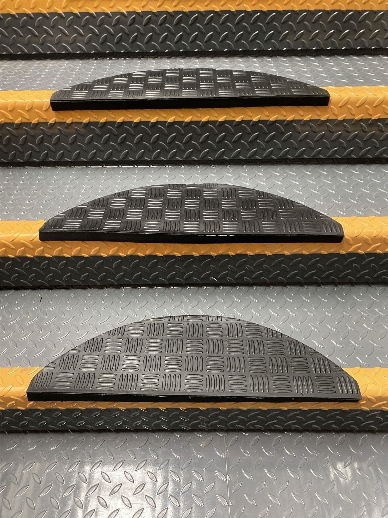 Rubber Stair Tread Heavy Duty NonSlip Stair Pads, Outdoor & Indoor Stair Mats eBay