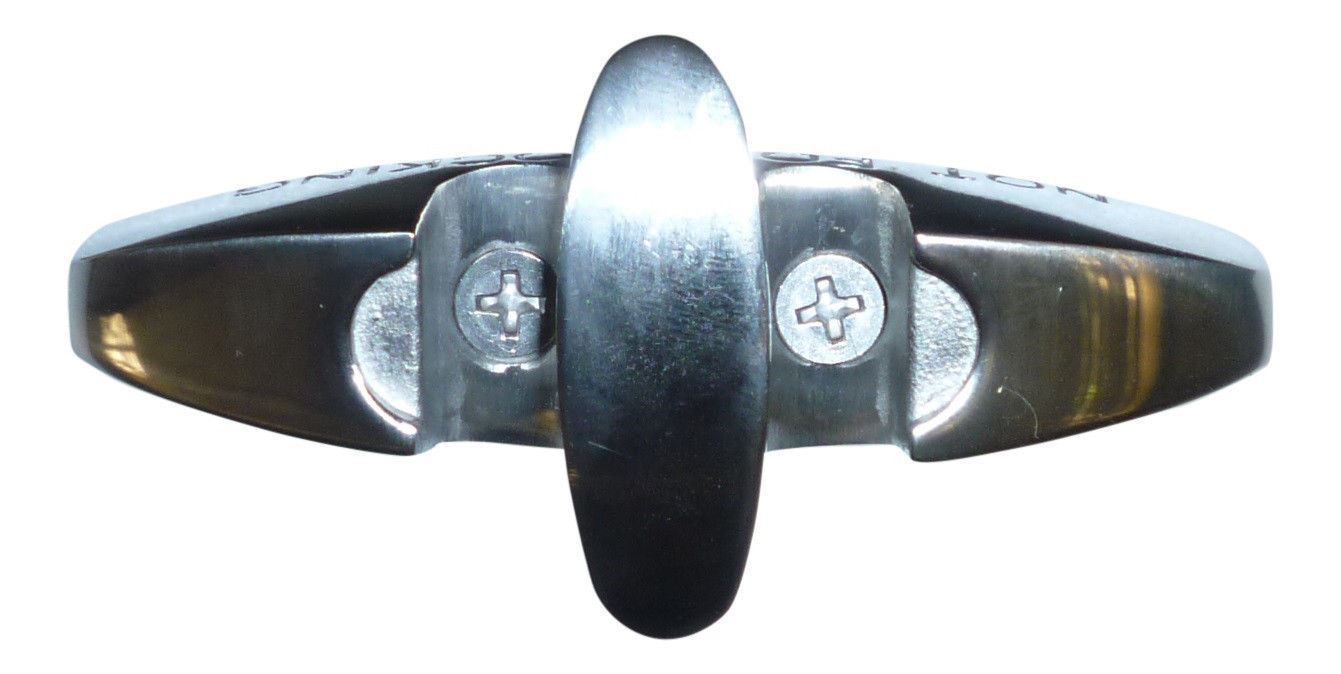(2) 316s Stainless Steel Boat Fender Cleats eBay