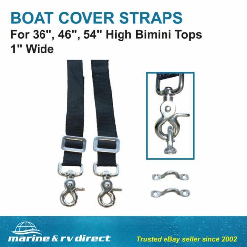 Hxchen M6 316 Stainless Steel Bimini Boat Top PAD Eye Kayak Deck Loops